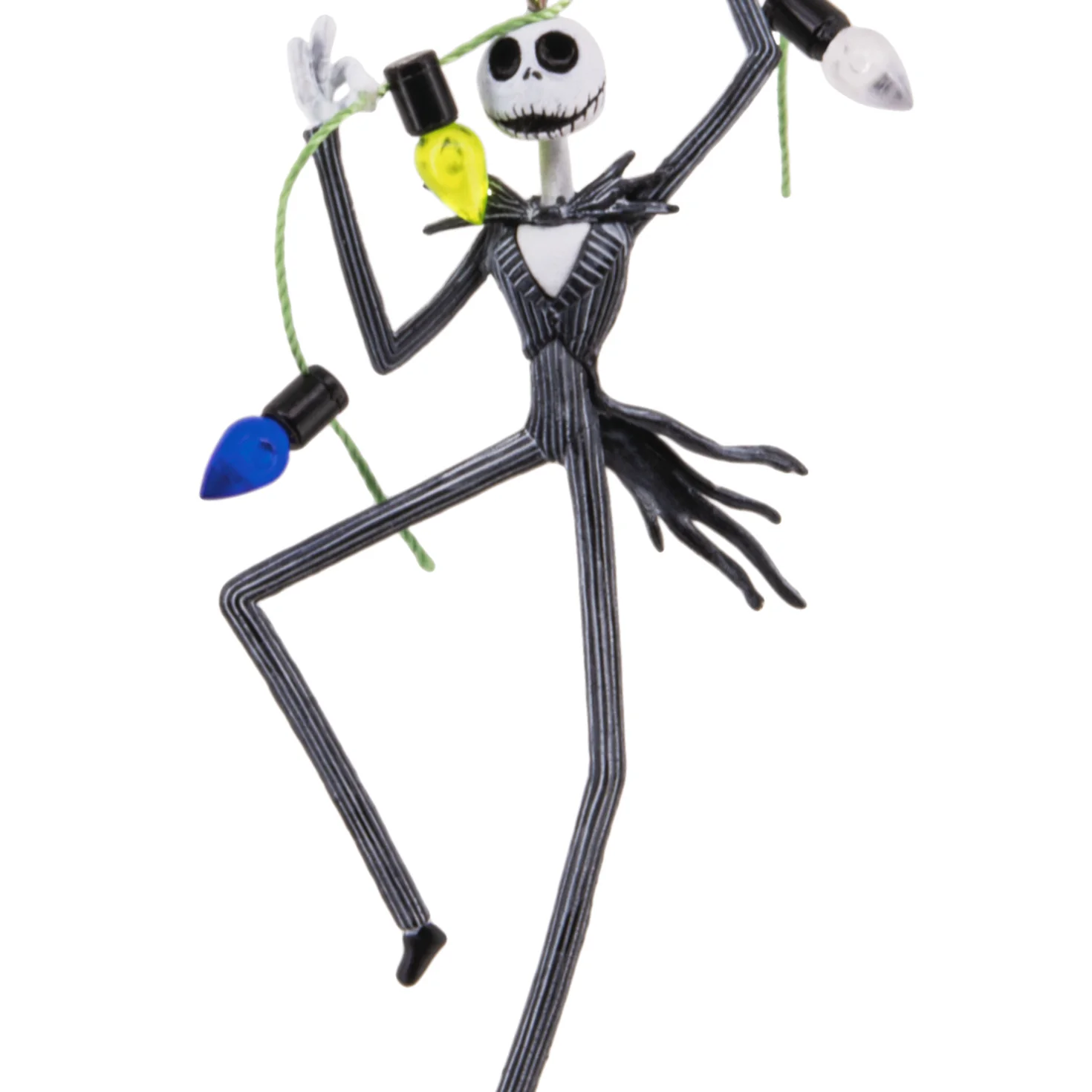 Disney Tim Burton's The Nightmare Before Christmas Jack Skellington With Lights - Hallmark Christmas Ornament - Image 4