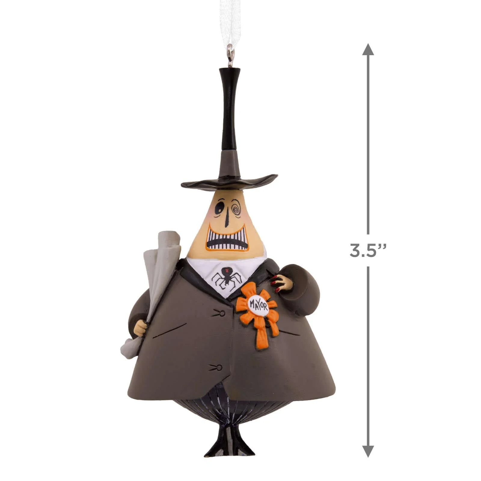 Disney Tim Burton's The Nightmare Before Christmas Mayor - Hallmark Christmas Ornament - Image 4