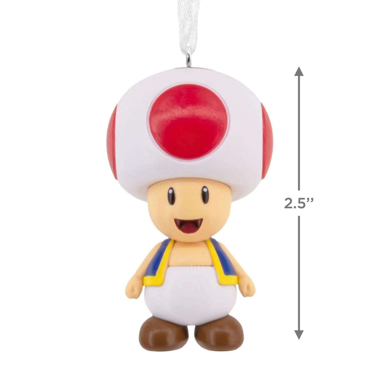 Nintendo Super Mario Toad - Hallmark Christmas Ornament - Image 6
