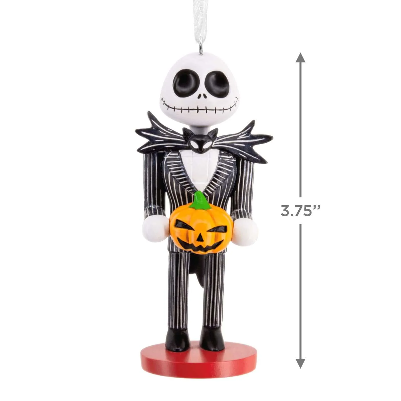 Disney Tim Burton's The Nightmare Before Christmas Jack Skellington Nutcracker - Hallmark Christmas Ornament - Image 6