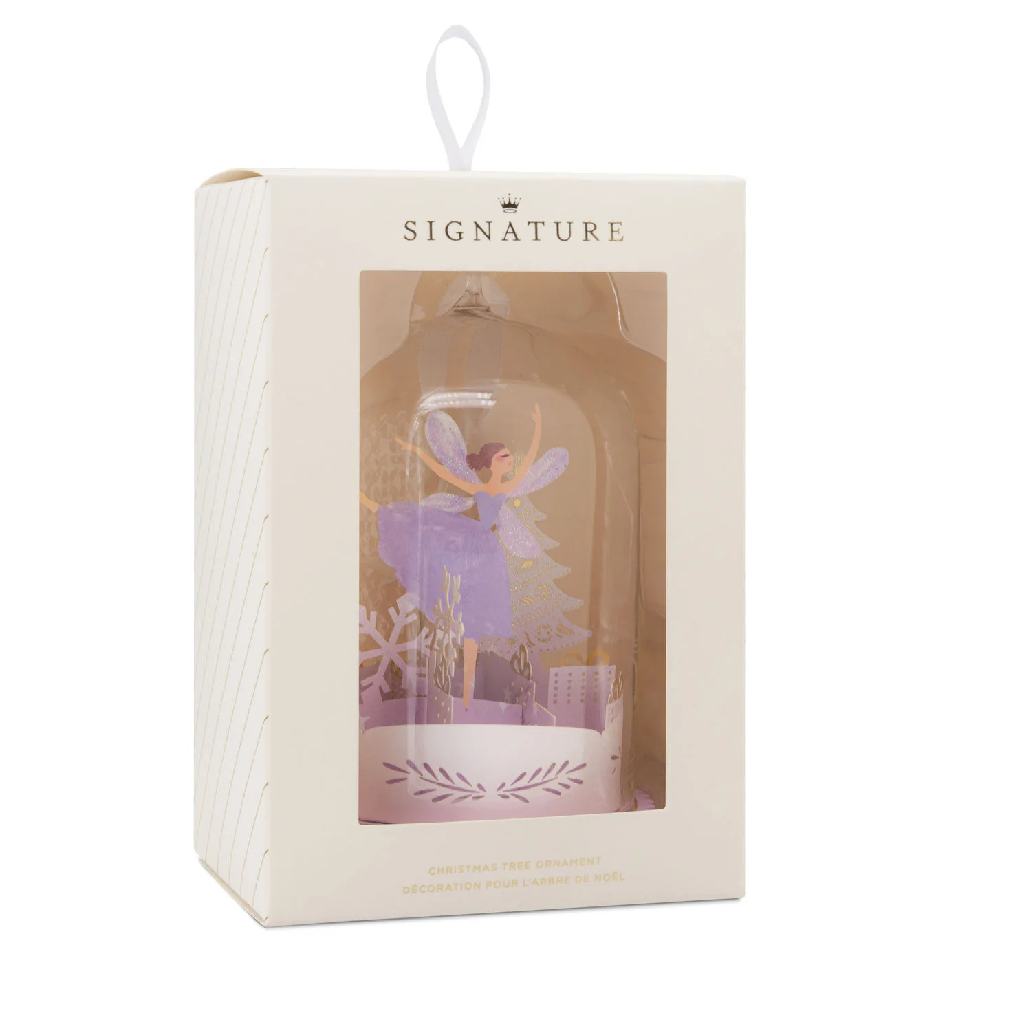 Signature Fairy Cloche, Glass and Paper - Hallmark Christmas Ornament - Image 6