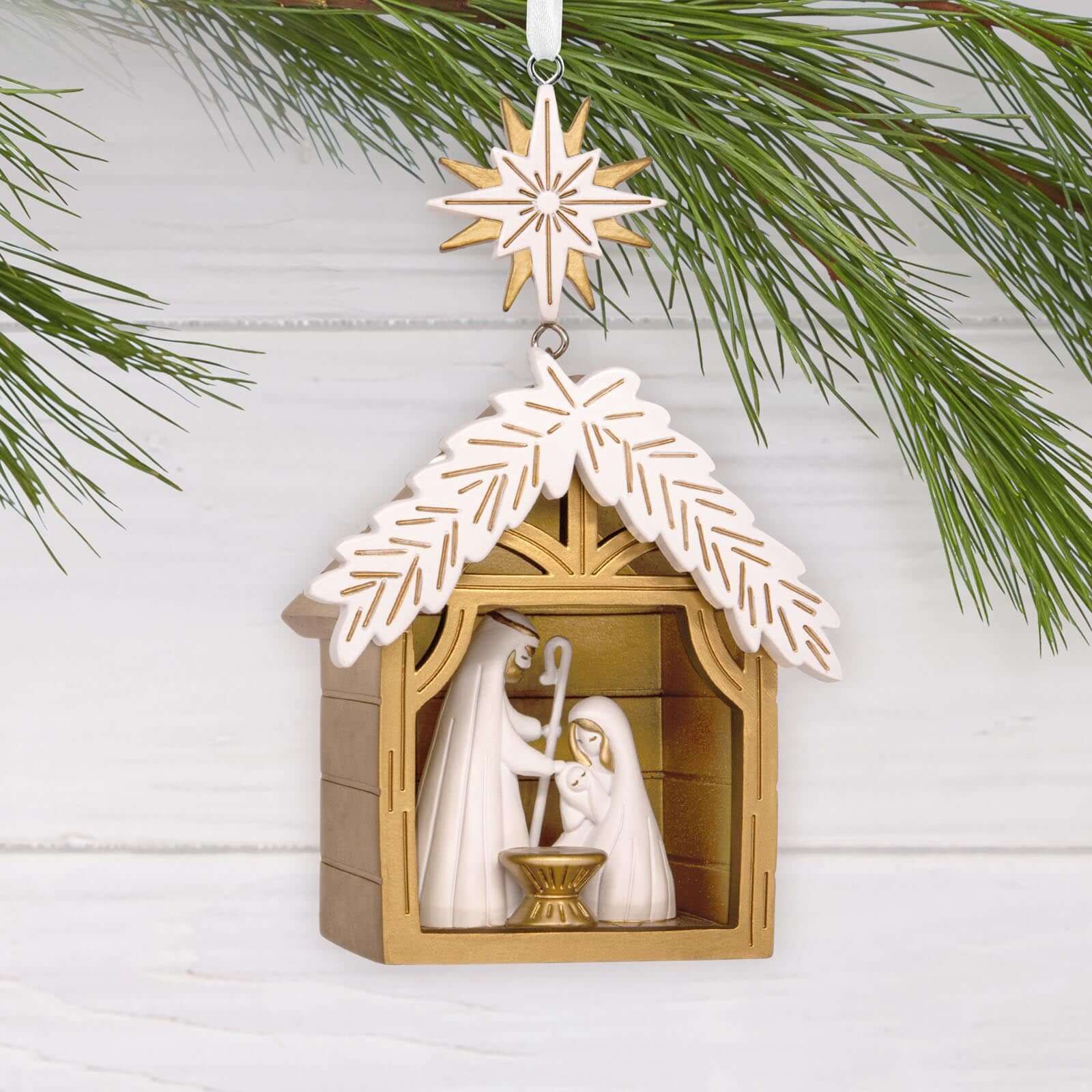 Signature Nativity - Hallmark Christmas Ornament - Image 2