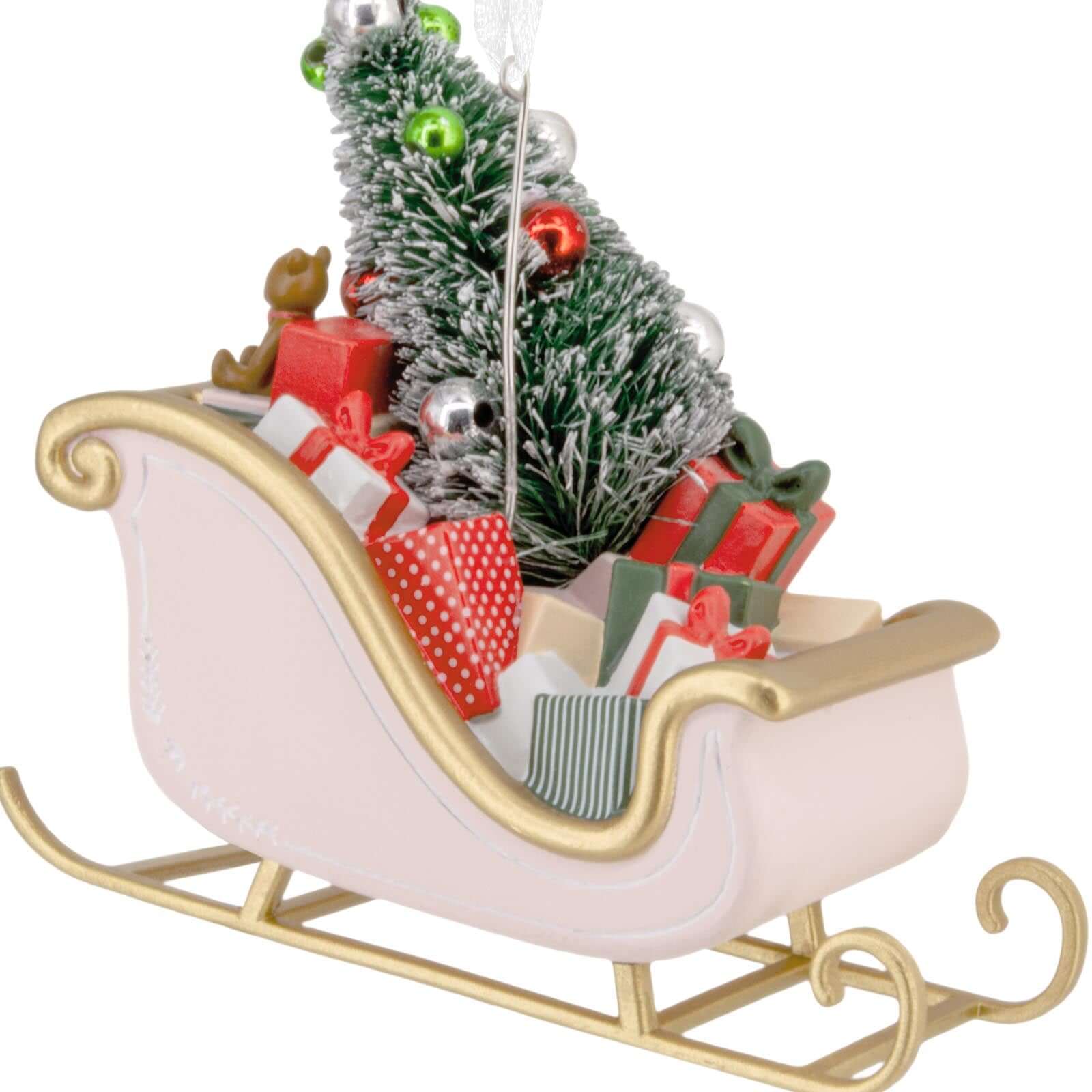Signature Sleigh - Hallmark Christmas Ornament - Image 4