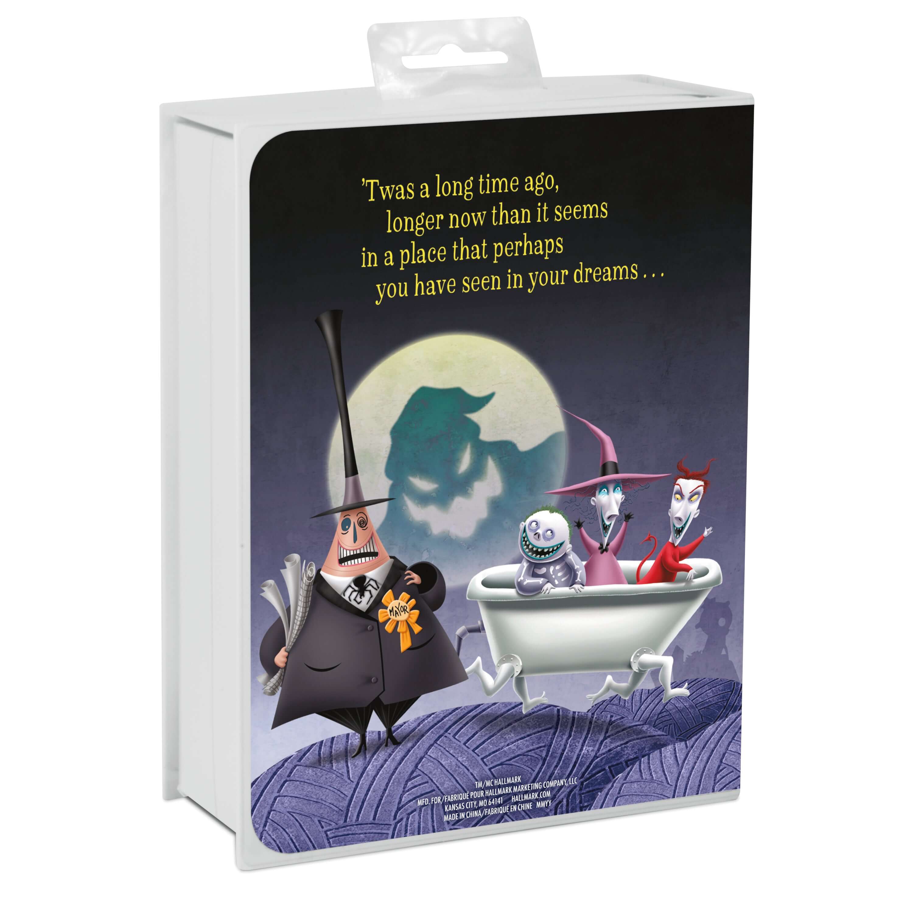 Disney Tim Burton's The Nightmare Before Christmas Jack and Sally With Tombstones, Set of 2 - Hallmark Christmas Ornament - Image 6