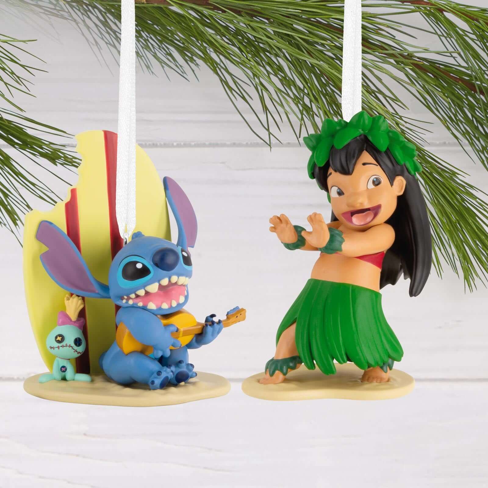 Disney Lilo & Stitch, Set of 2 - Hallmark Christmas Ornament - Image 5