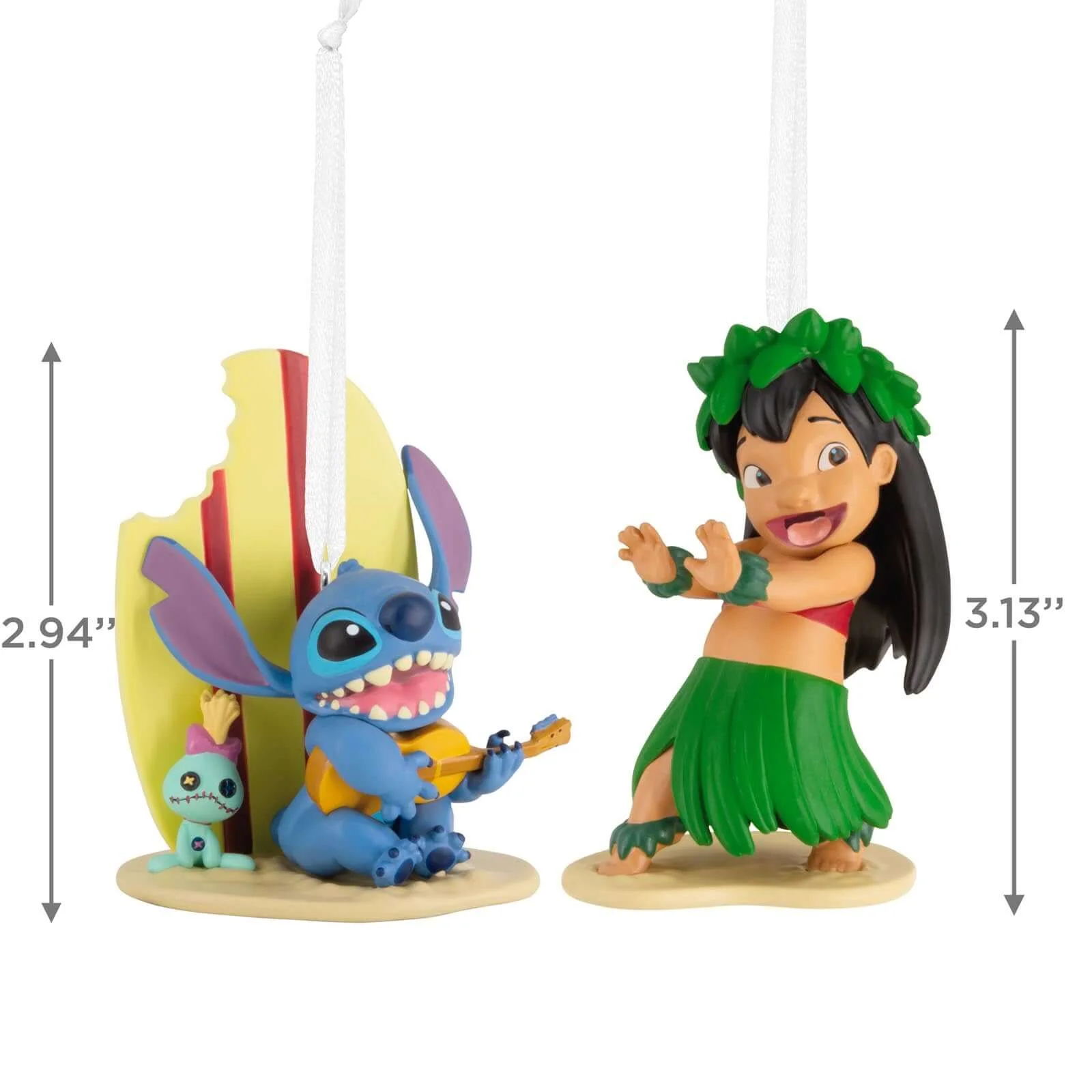 Disney Lilo & Stitch, Set of 2 - Hallmark Christmas Ornament - Image 8