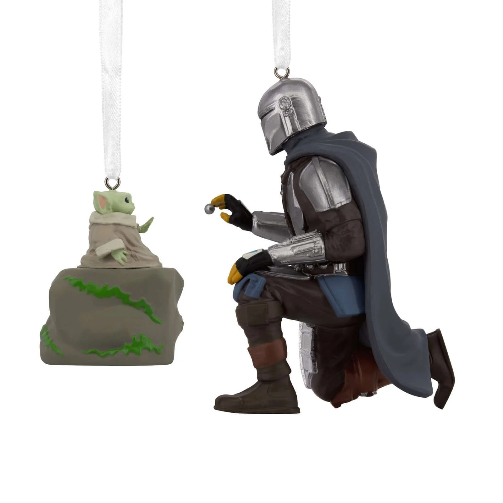 Star Wars™: The Mandalorian™ and Grogu™, Set of 2 - Hallmark Christmas Ornament - Image 6