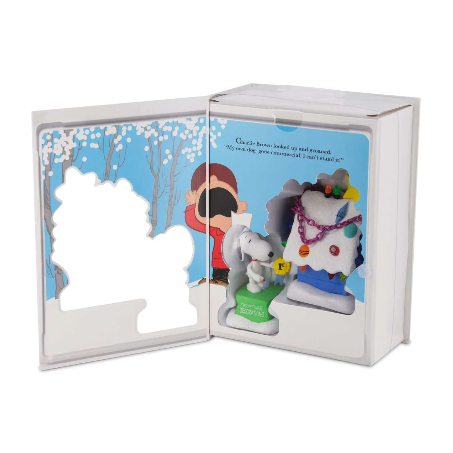 Peanuts® Snoopy and Holiday Doghouse — Hallmark Christmas Ornament - Image 7