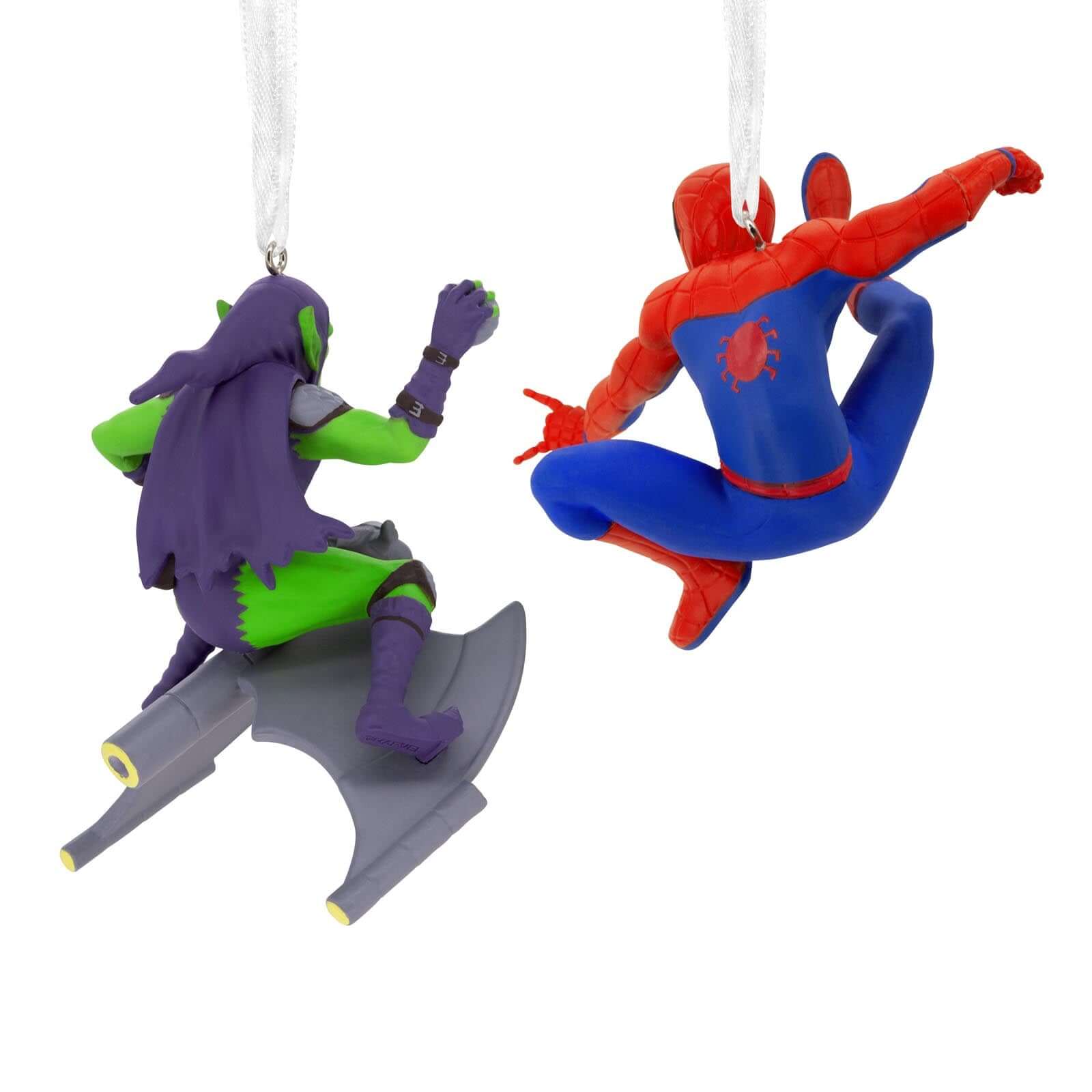 Marvel Spider-Man and Green Goblin, Set of 2 - Hallmark Christmas Ornament - Image 3