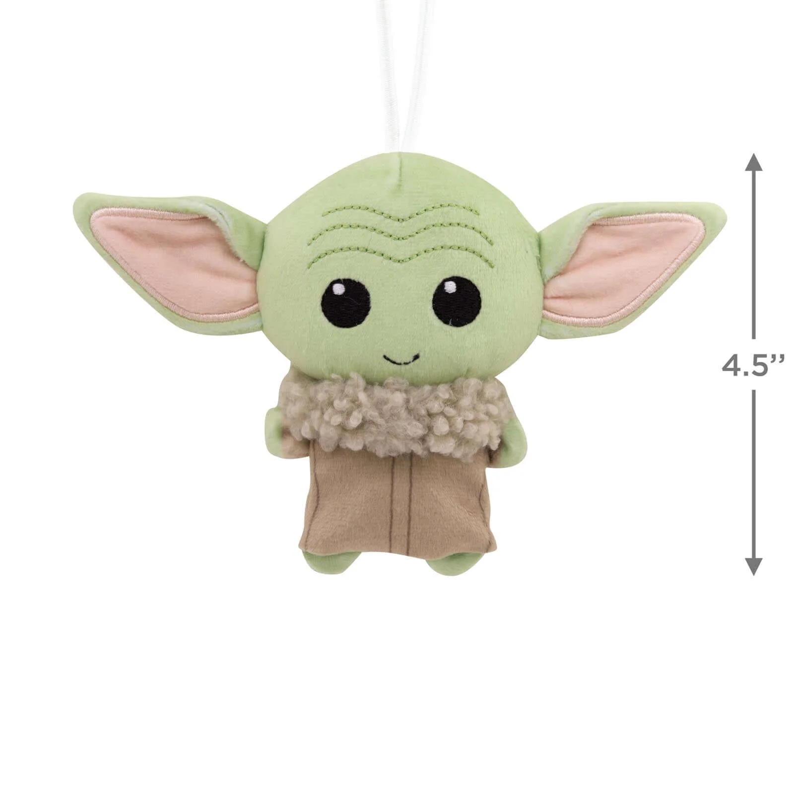 Star Wars™: The Mandalorian™ Grogu™, Plush Fabric - Hallmark Christmas Ornament - Image 4