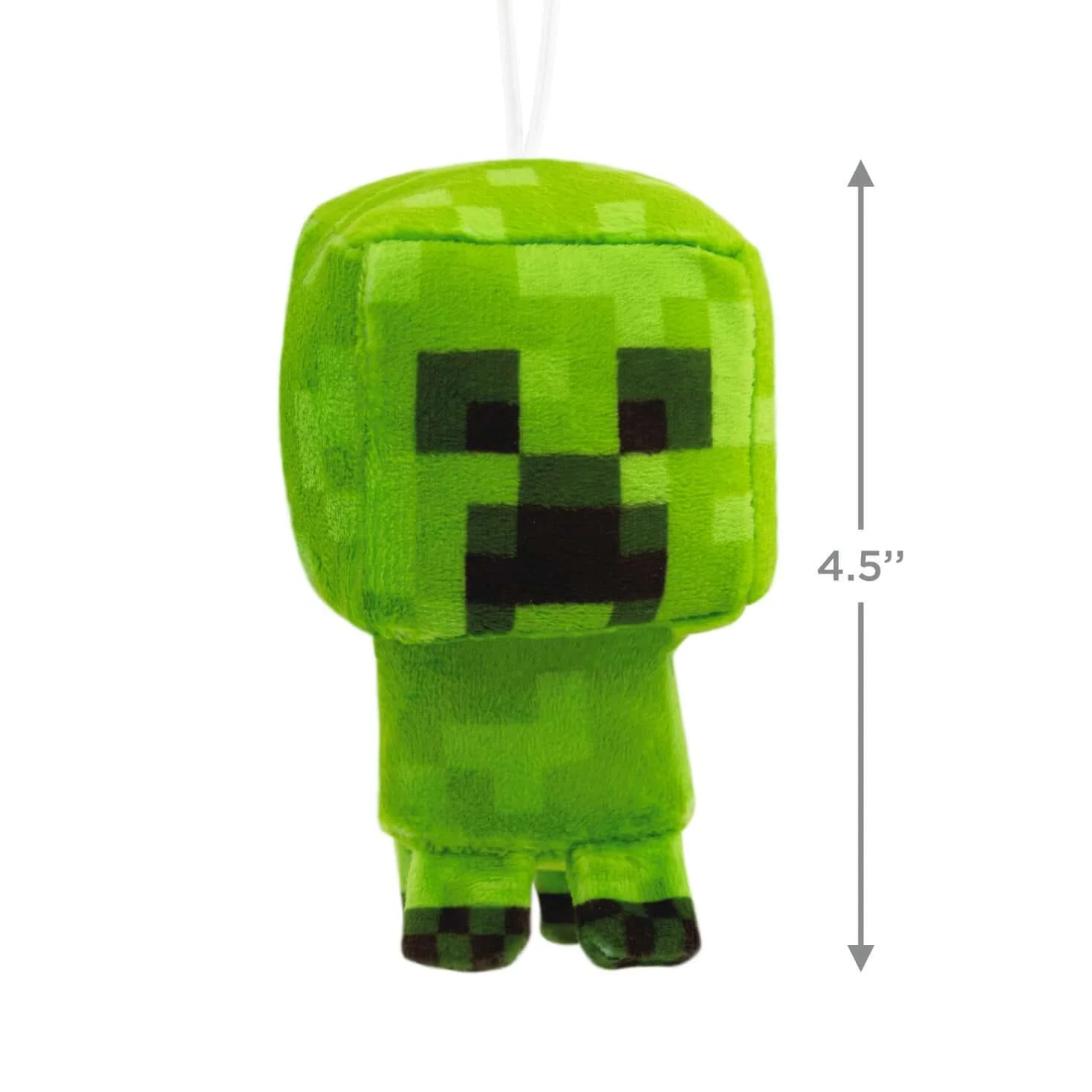 Minecraft Creeper, Plush Fabric - Hallmark Christmas Ornament - Image 4