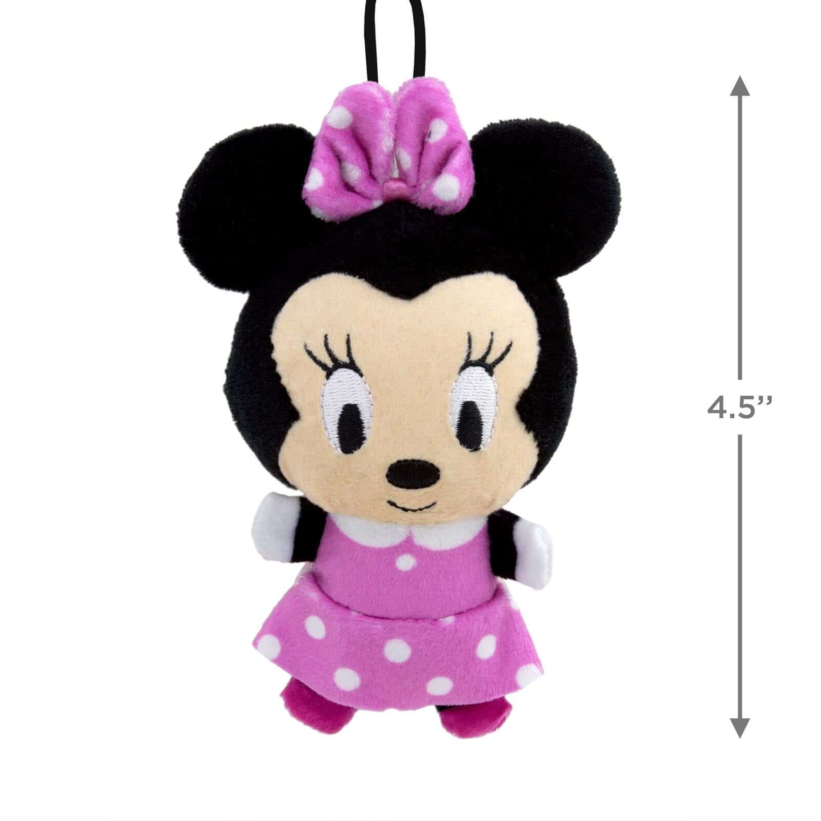 Disney Minnie Mouse, Plush Fabric - Hallmark Christmas Ornament - Image 4