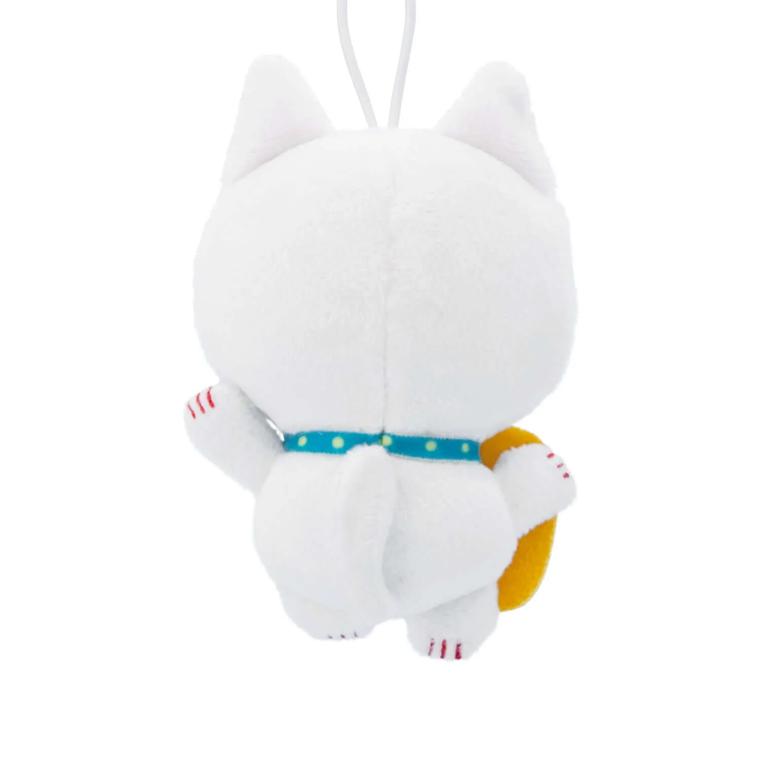 Lucky Cat, Plush Fabric - Hallmark Christmas Ornament - Image 4