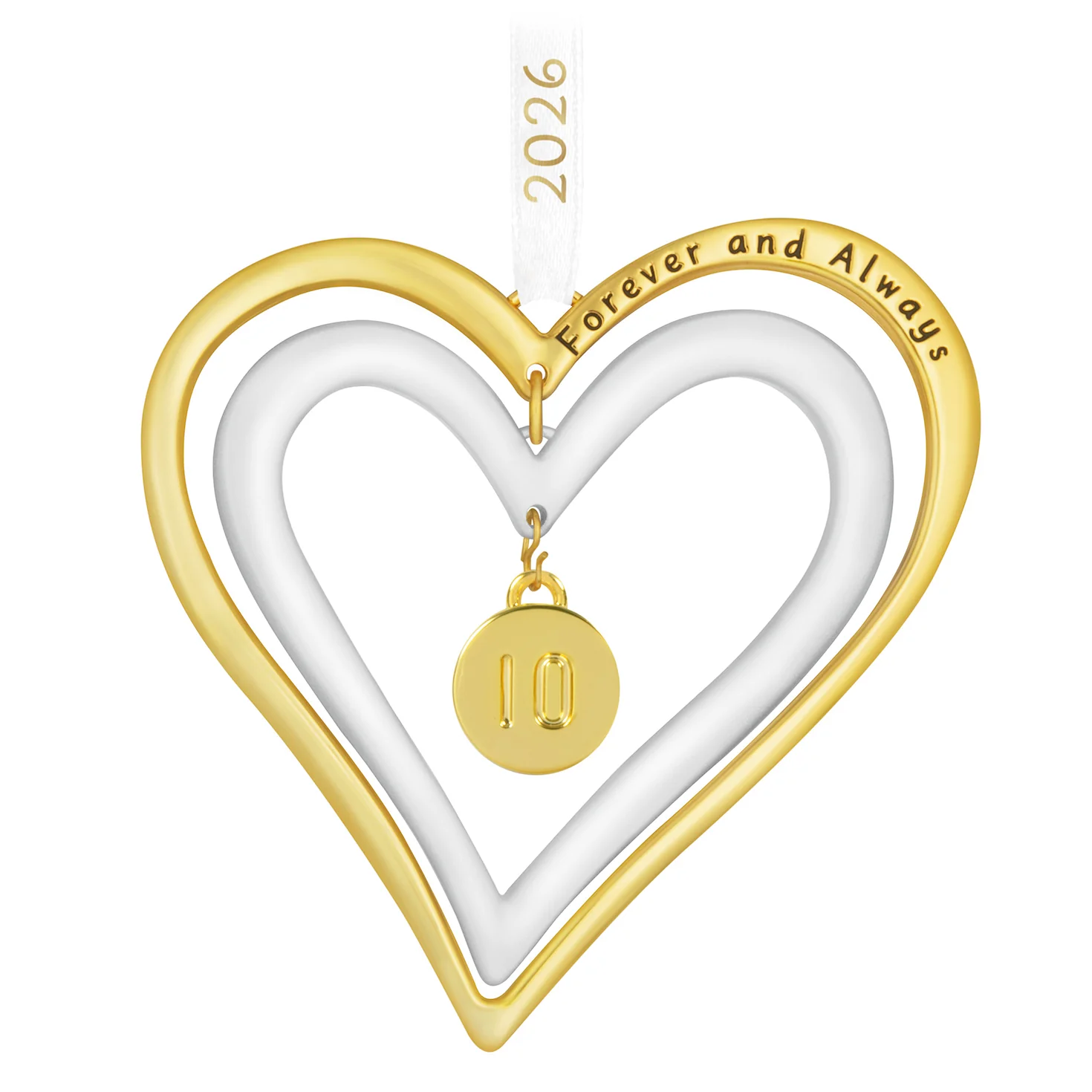 Our Anniversary 2026, Metal — 2026 Hallmark Keepsake Christmas Ornament