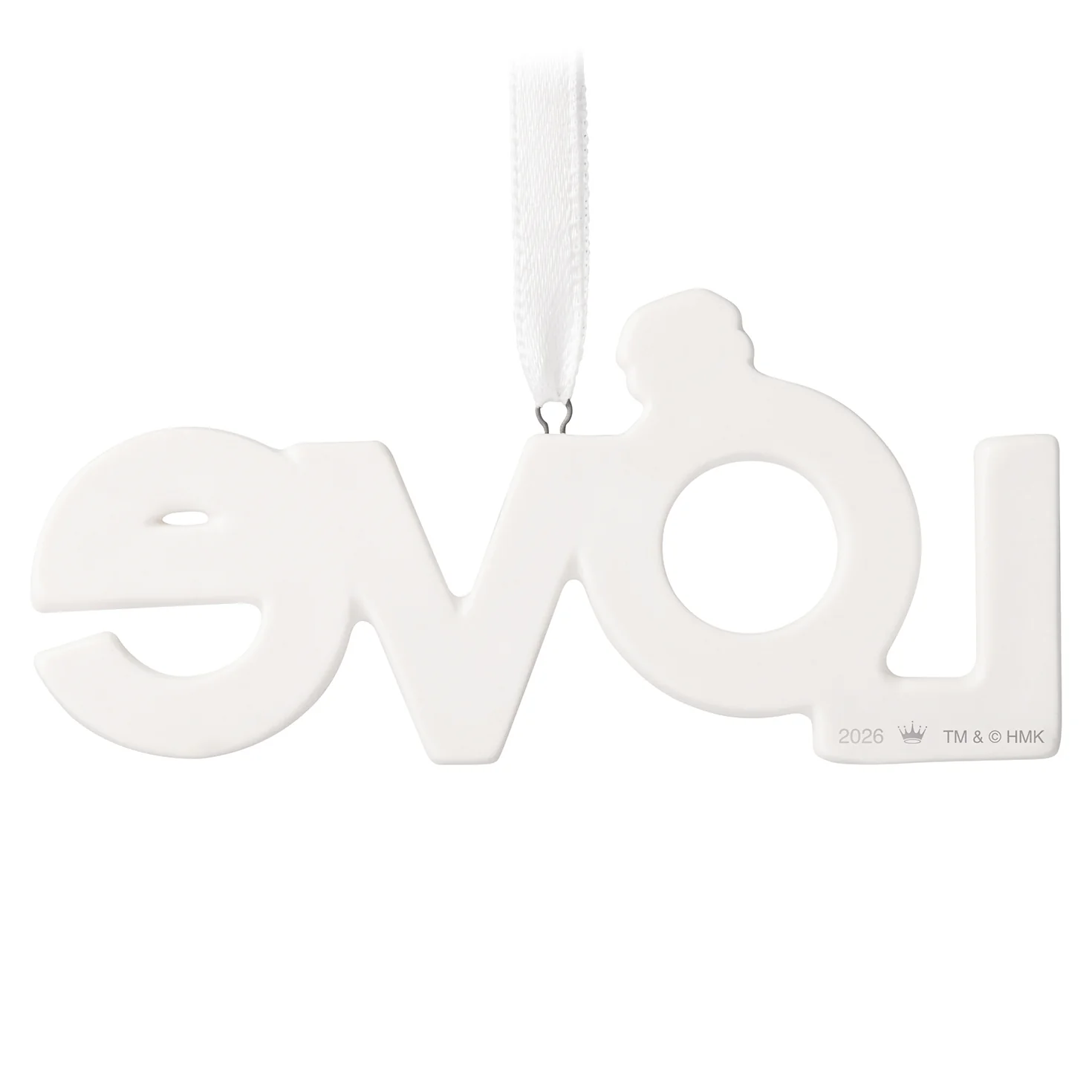 Our Engagement 2026, Porcelain — 2026 Hallmark Keepsake Christmas Ornament - Image 5