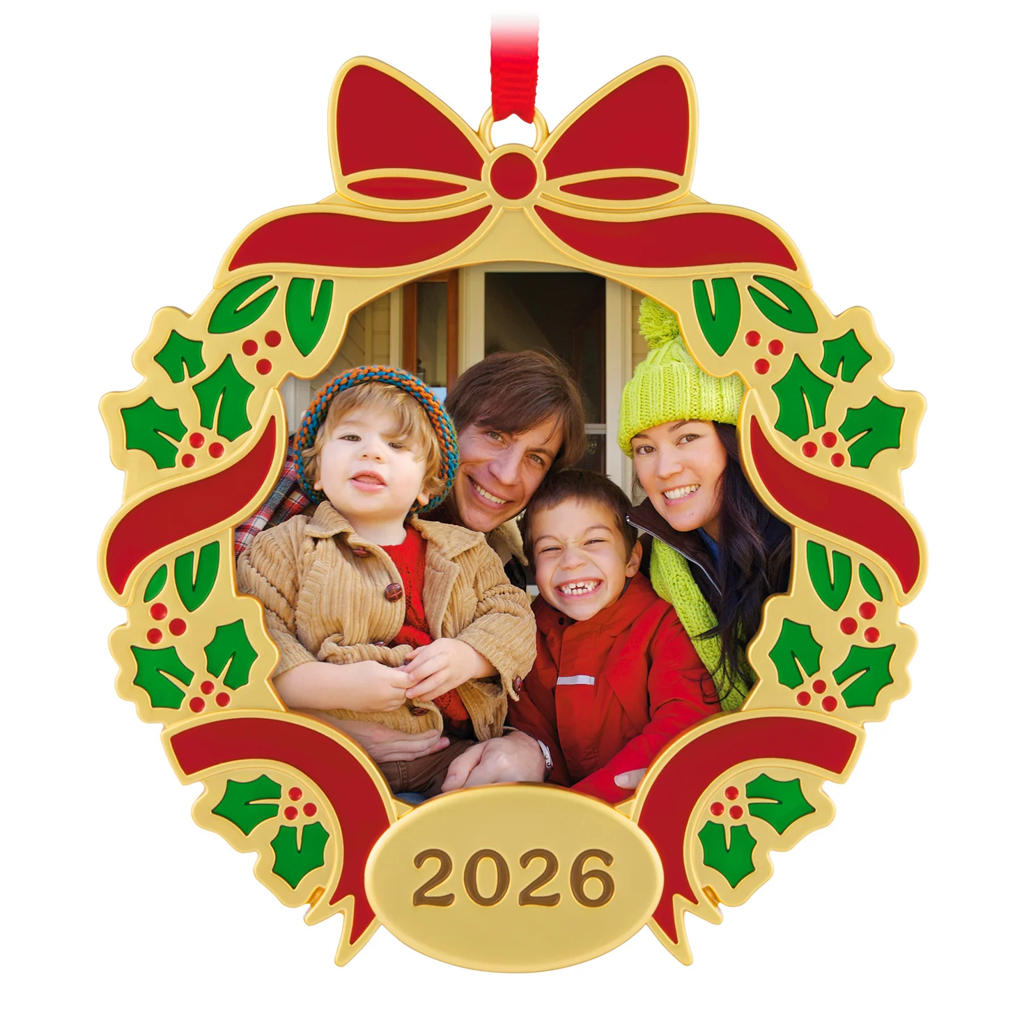 Our Family Christmas 2026 Photo Frame, Metal — 2026 Hallmark Keepsake Christmas Ornament