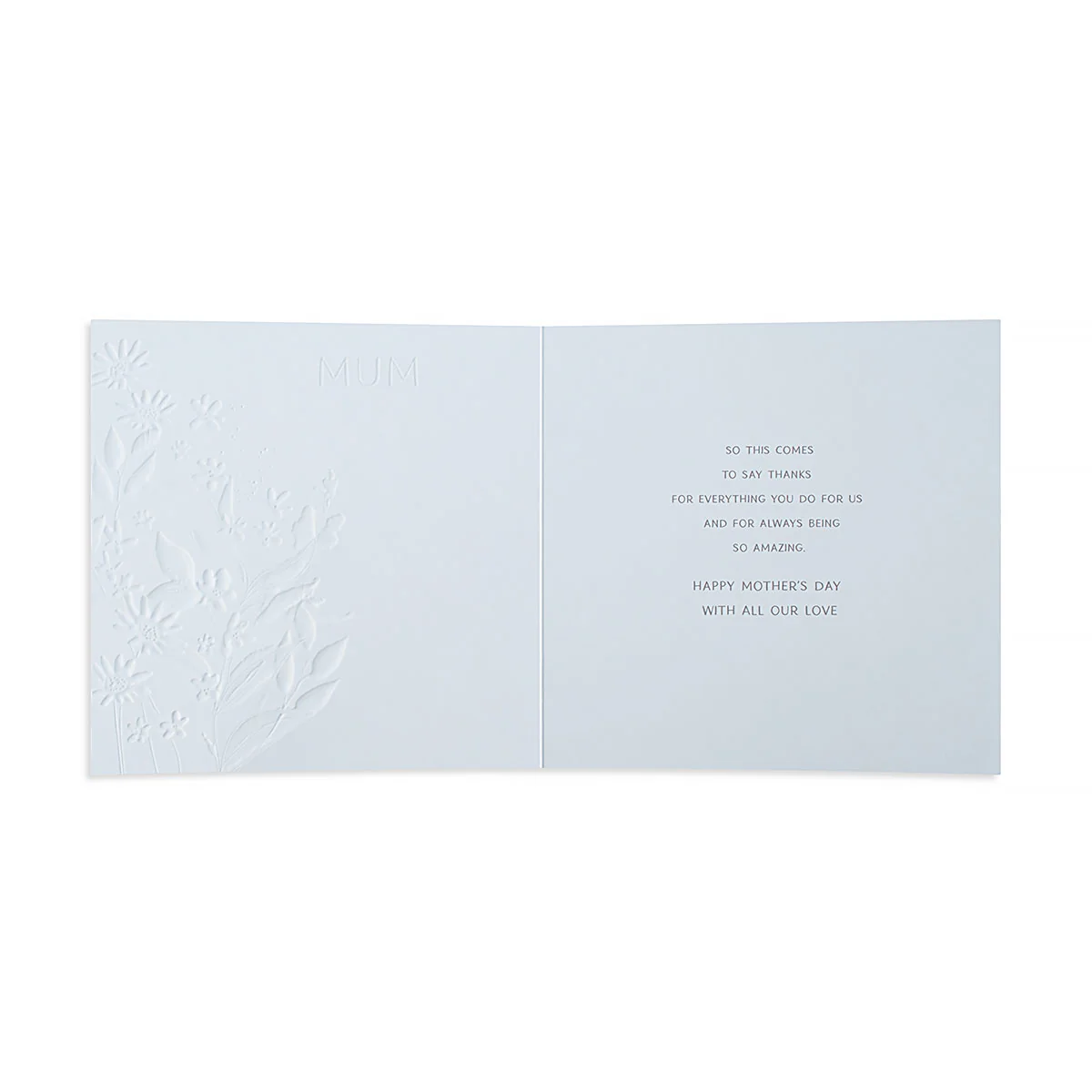 Hallmark Mother's Day Card - The special Mum and Partner you are makes our family what it is - really happy and full of love. - Image 2