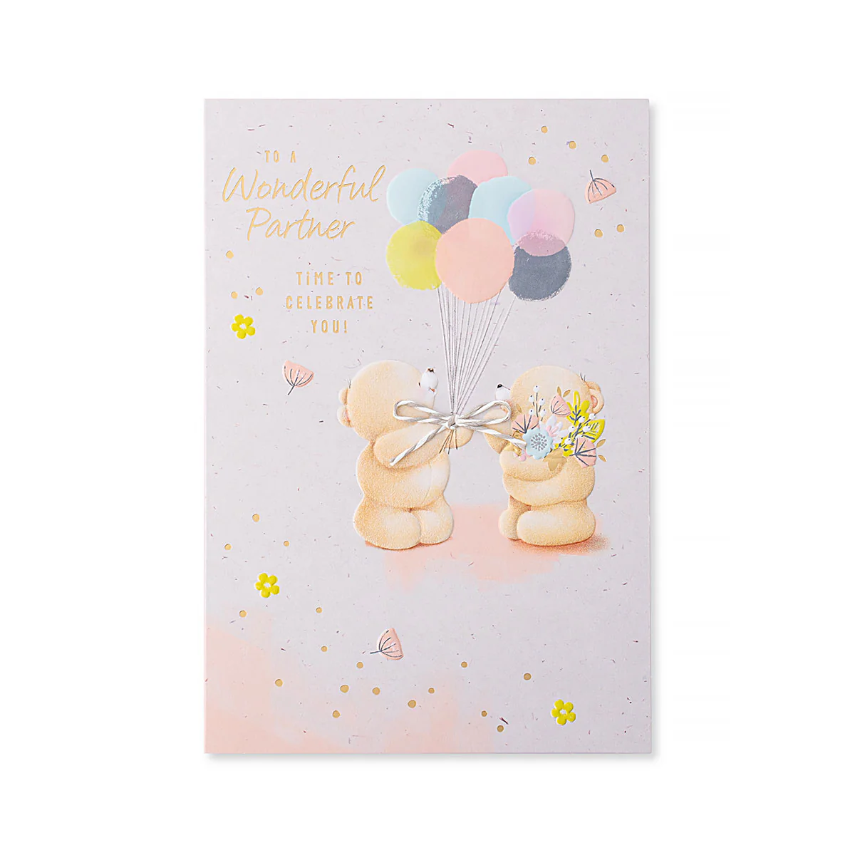 Hallmark Forever Friends Mother's Day Card - To a wonderful partner. Time to celebrate you!