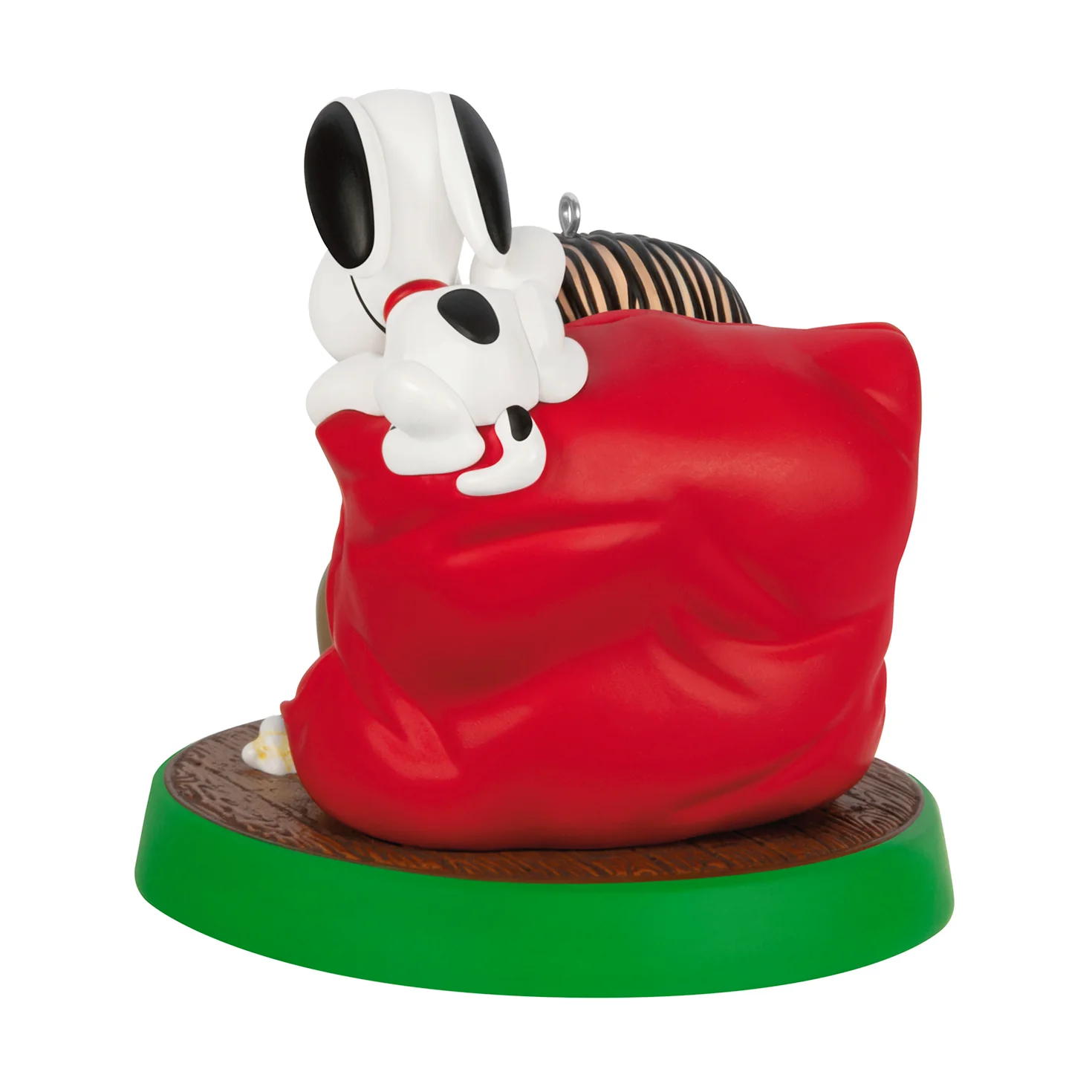 The Peanuts® Gang Christmas Is...Watching Holiday Movies Together, 3rd in the Series — 2026 Hallmark Keepsake Christmas Ornament - Image 5