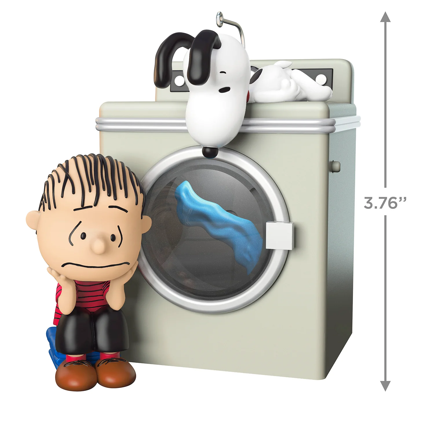 The Peanuts® Gang Waiting Game With Light and Motion — 2026 Hallmark Keepsake Christmas Ornament - Image 6
