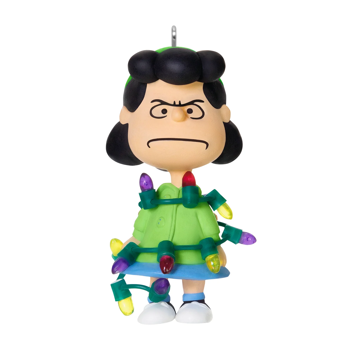 The Peanuts® Gang Lucy's All Tangled Up! — 2026 Hallmark Keepsake Christmas Ornament