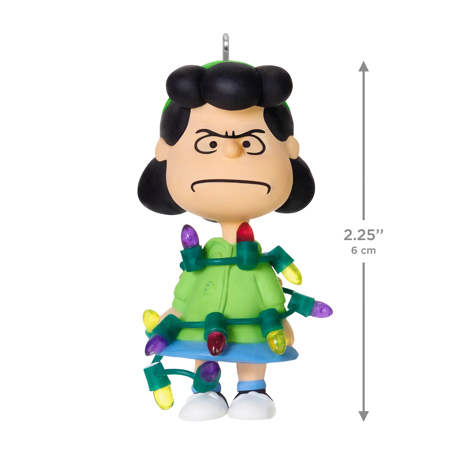 The Peanuts® Gang Lucy's All Tangled Up! — 2026 Hallmark Keepsake Christmas Ornament - Image 6