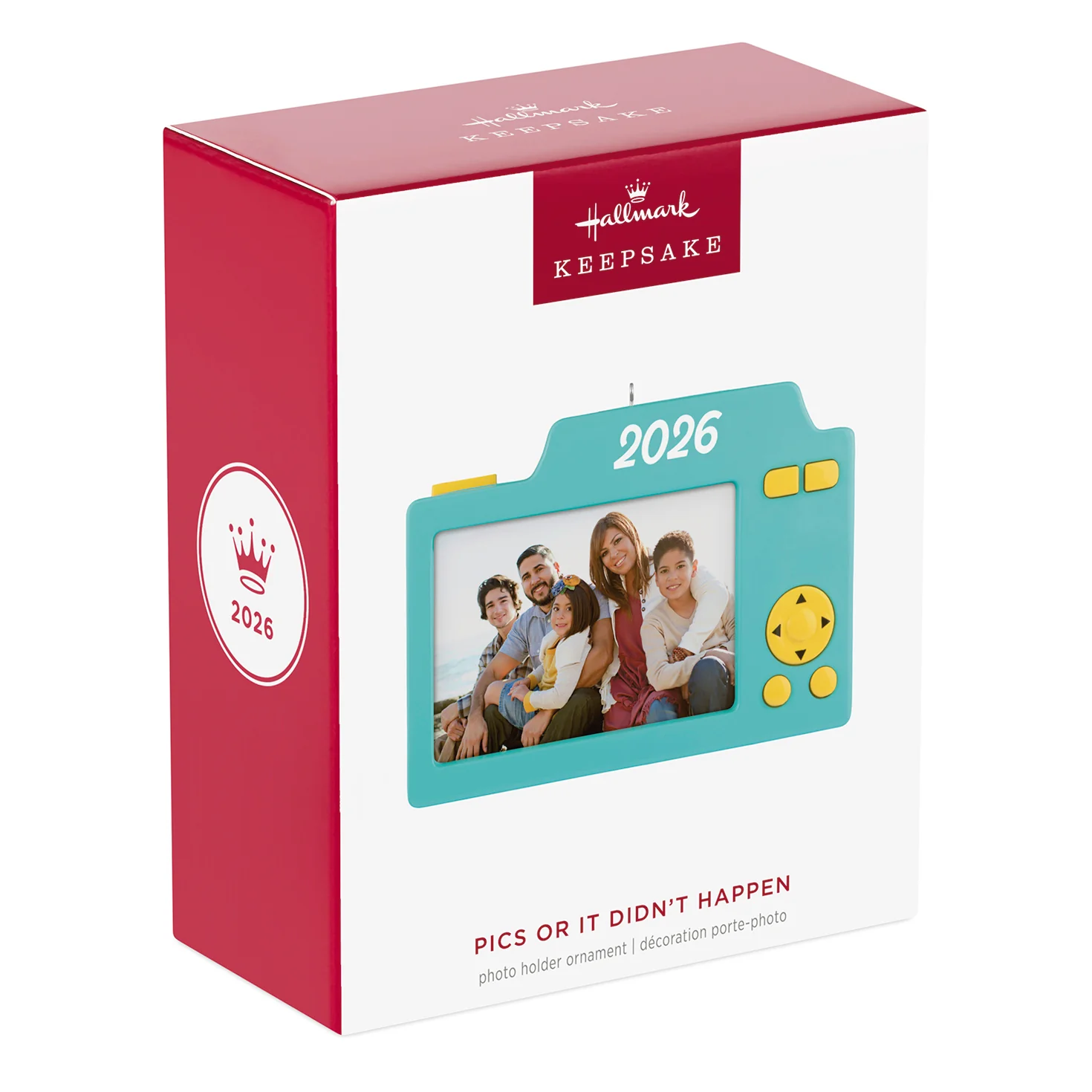 Pics or It Didn't Happen 2026 Photo Frame — 2026 Hallmark Keepsake Christmas Ornament - Image 7