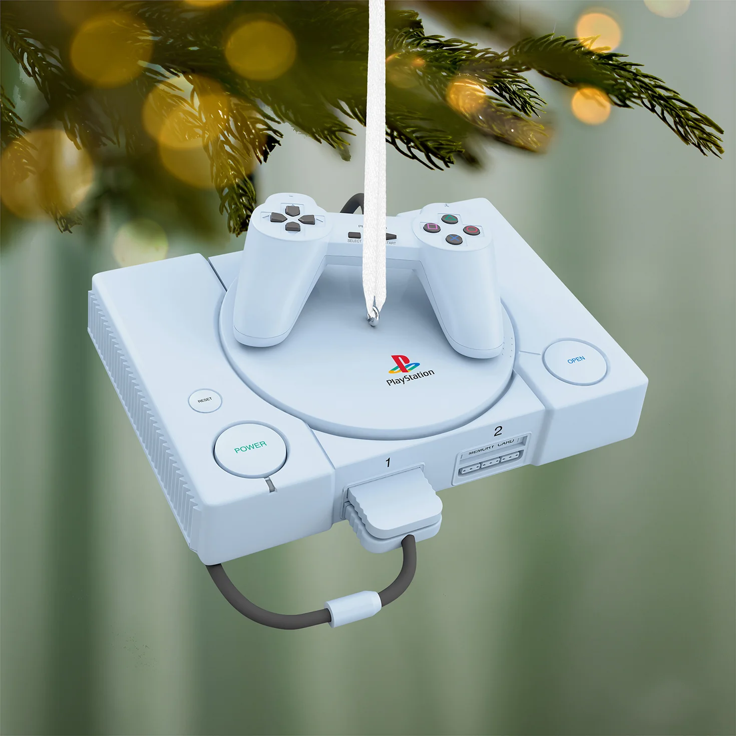 PlayStation™ Console With Light and Sound — 2026 Hallmark Keepsake Christmas Ornament - Image 2