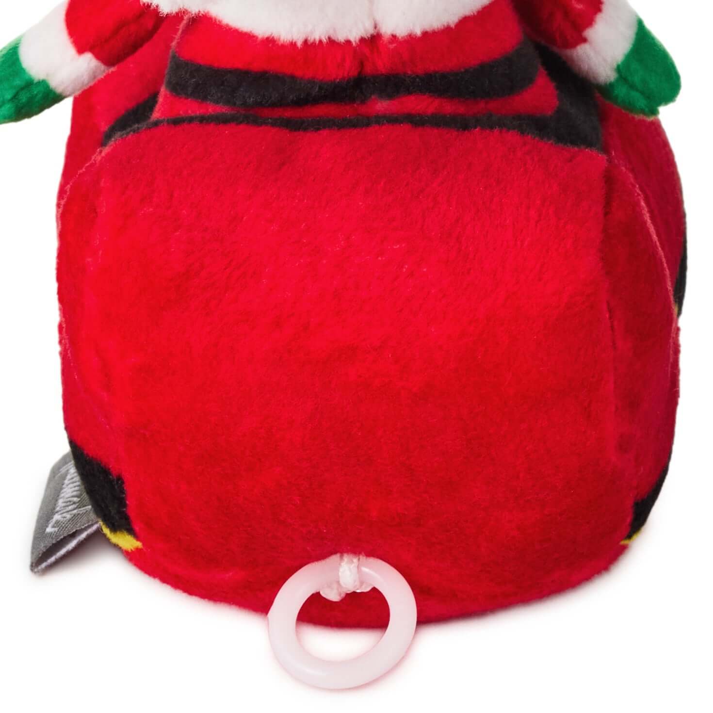 Santa in Sleigh Zip-Along Plush Toy - Image 7