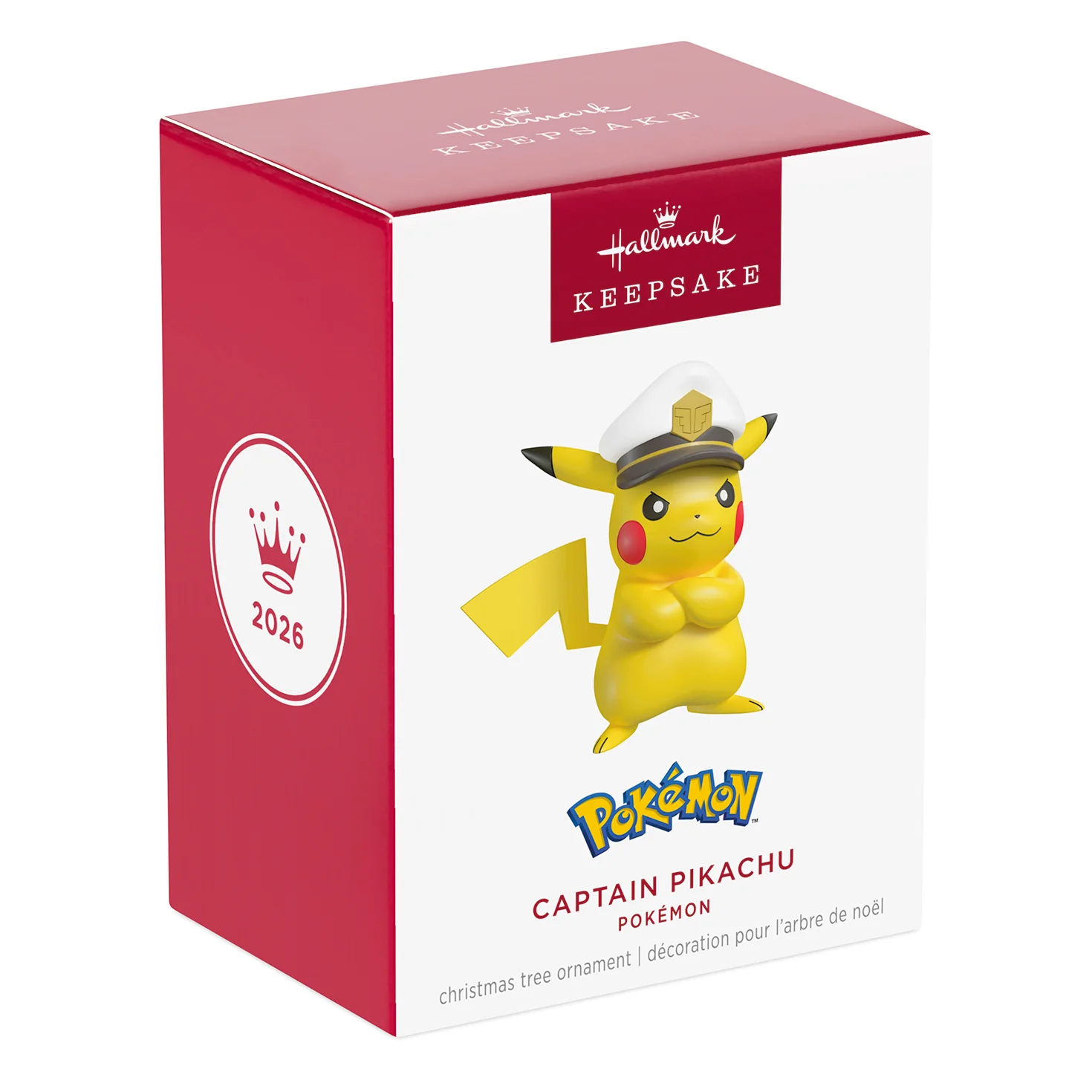 Pokémon Captain Pikachu — 2026 Hallmark Keepsake Christmas Ornament - Image 7