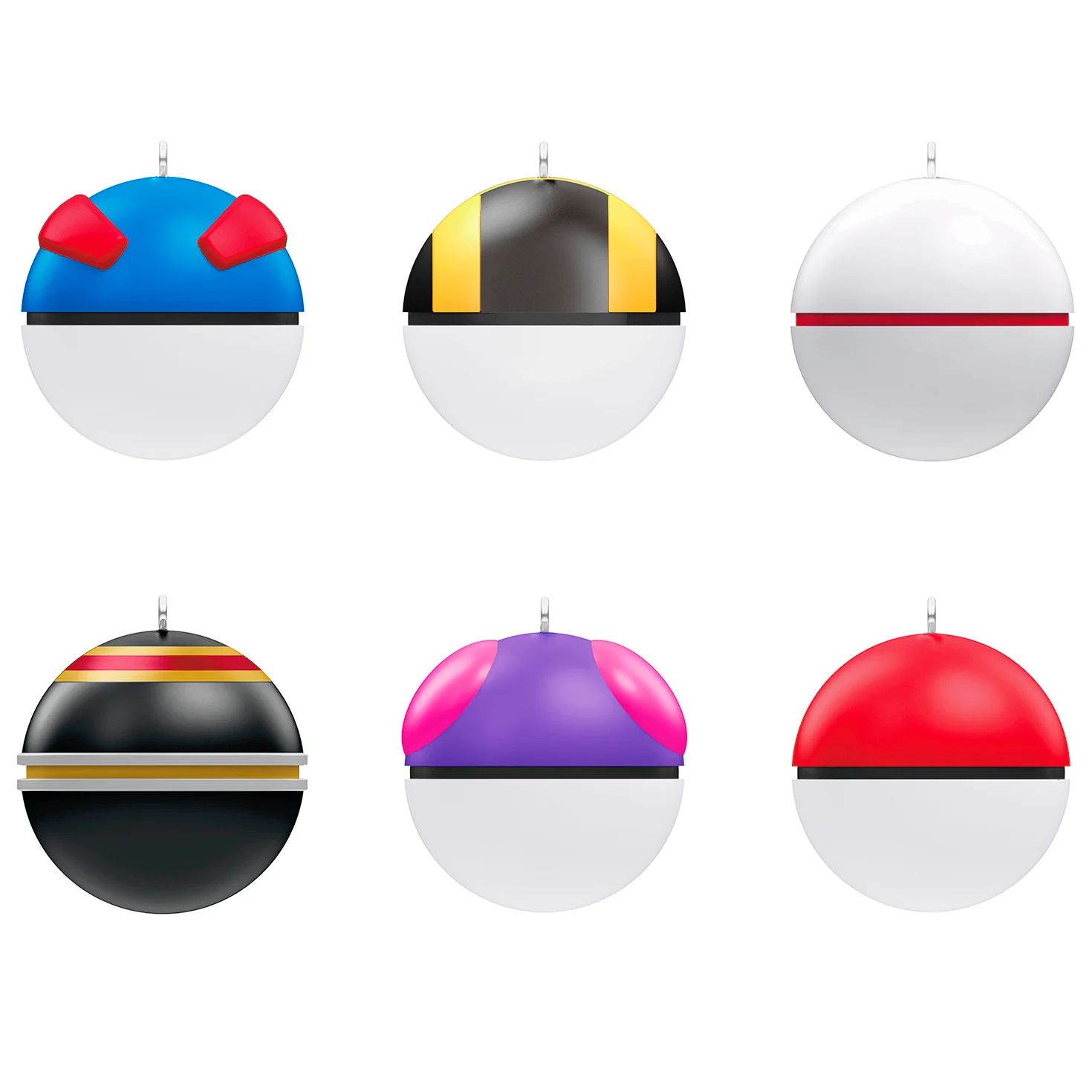 Pokémon Poké Ball, Set of 6 — 2026 Hallmark Keepsake Christmas Ornaments - Image 5