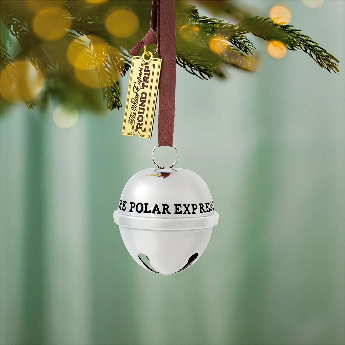 The Polar Express™, Santa's Sleigh Bell 2026, Metal — 2026 Hallmark Keepsake Christmas Ornament - Image 2