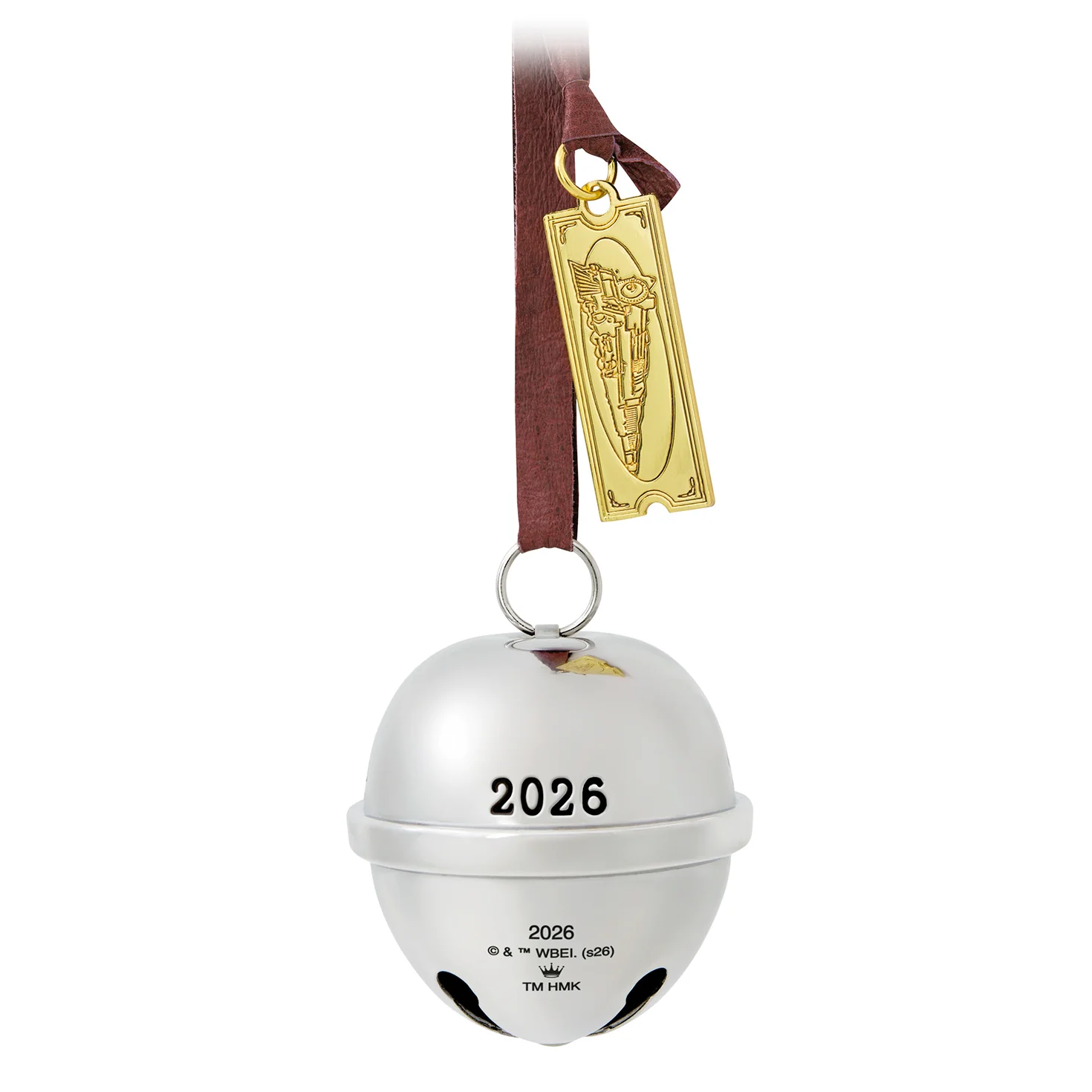 The Polar Express™, Santa's Sleigh Bell 2026, Metal — 2026 Hallmark Keepsake Christmas Ornament - Image 5