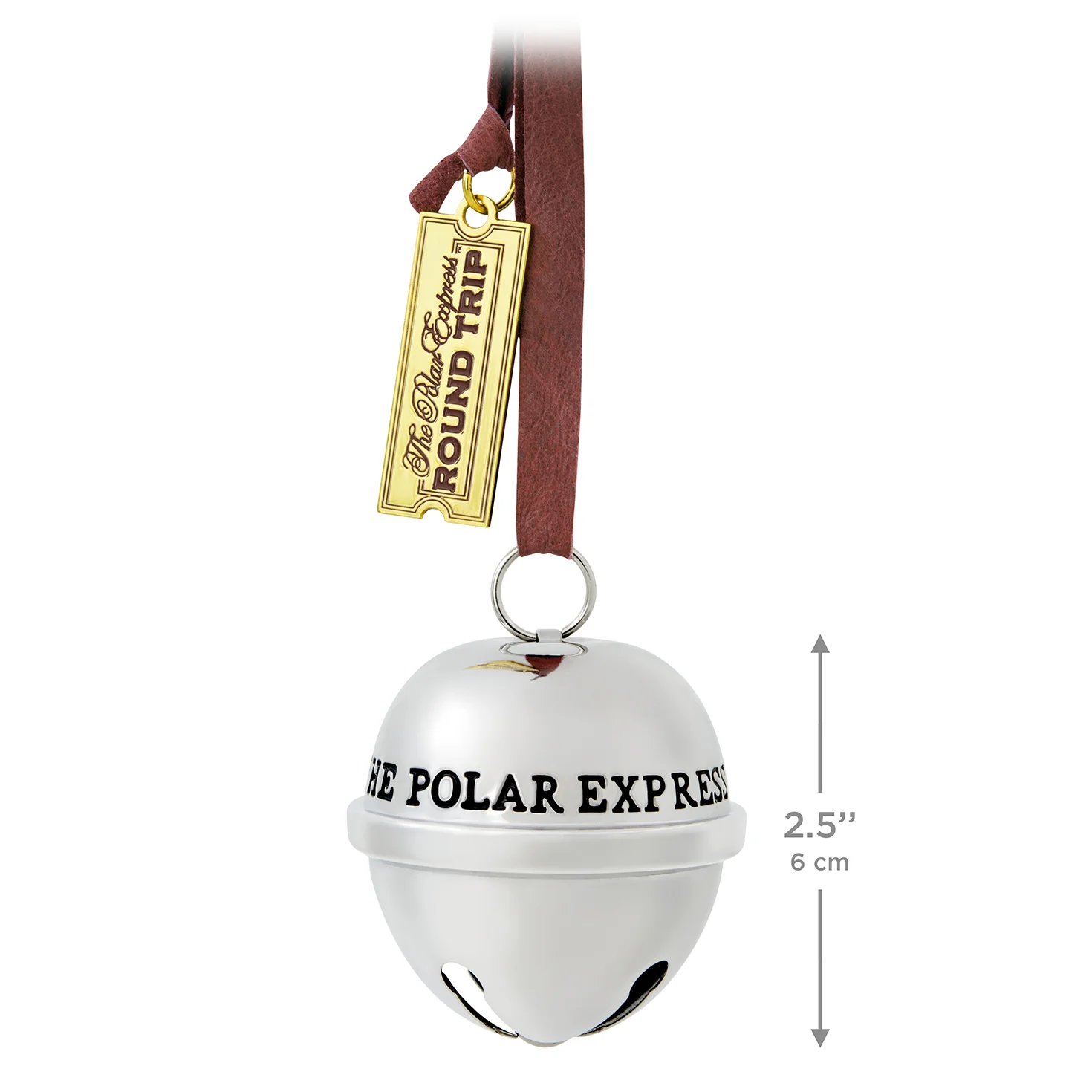 The Polar Express™, Santa's Sleigh Bell 2026, Metal — 2026 Hallmark Keepsake Christmas Ornament - Image 6