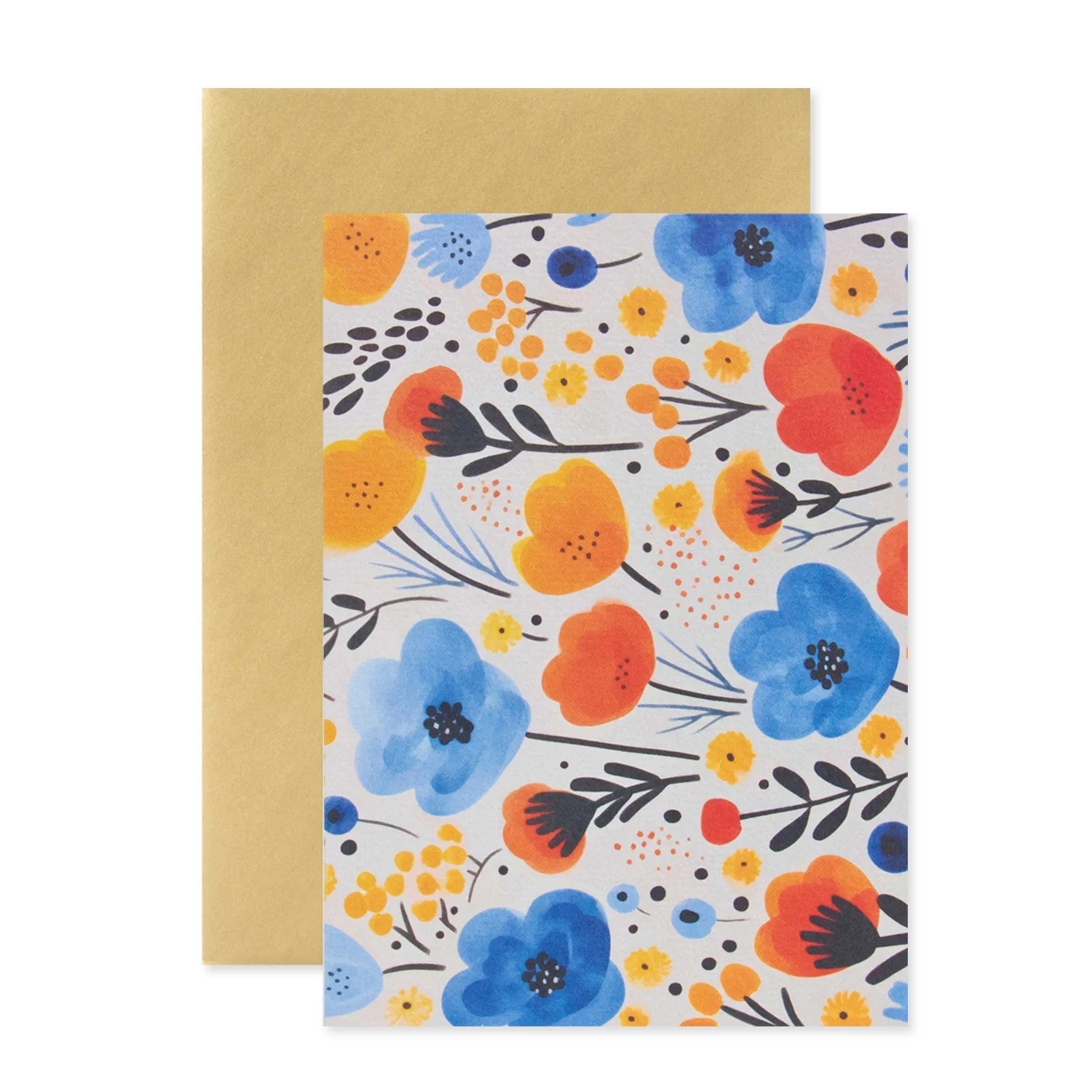 Hallmark Premium Note Cards - 10 Blank Cards and metallic envelopes - 2 designs - Image 2