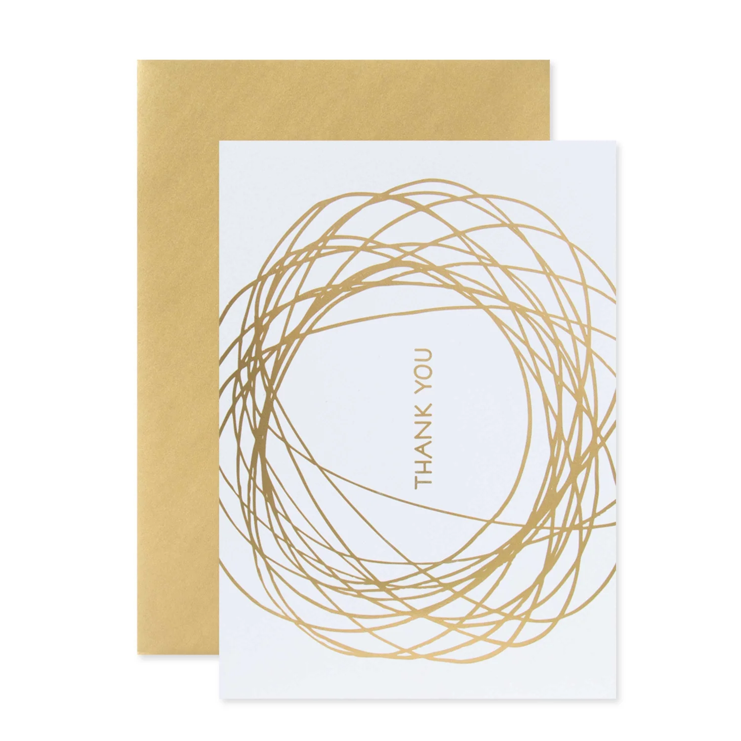 Hallmark Premium Note Cards - 10 Thank You Cards and metallic envelopes - 2 designs - Image 3