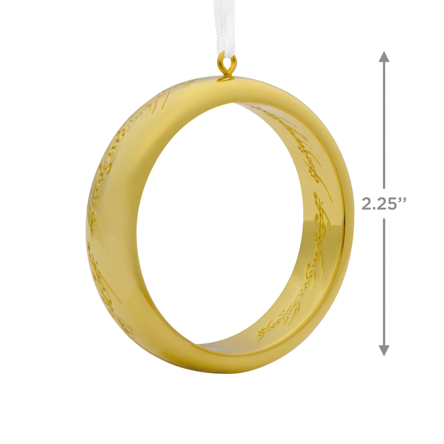 Hallmark Christmas Ornament - The Lord of the Rings One Ring Metal - Image 3