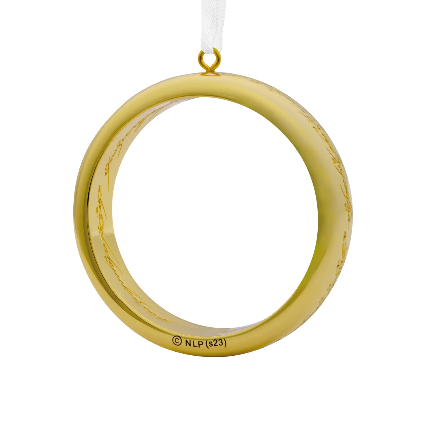 Hallmark Christmas Ornament - The Lord of the Rings One Ring Metal - Image 4
