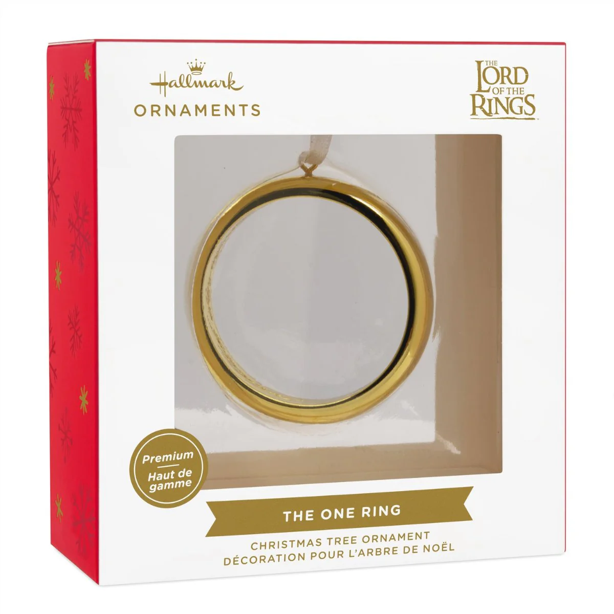 Hallmark Christmas Ornament - The Lord of the Rings One Ring Metal - Image 5