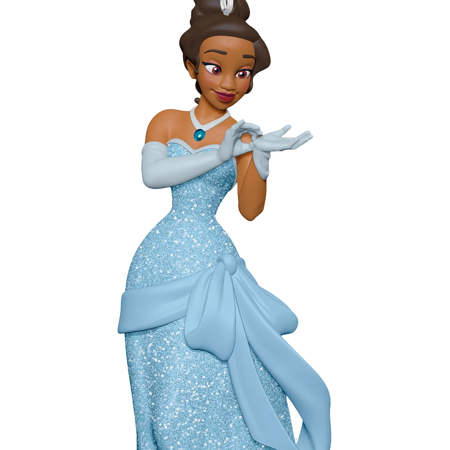Disney The Princess and the Frog A Beauty in Blue — 2026 Hallmark Keepsake Christmas Ornament - Image 4