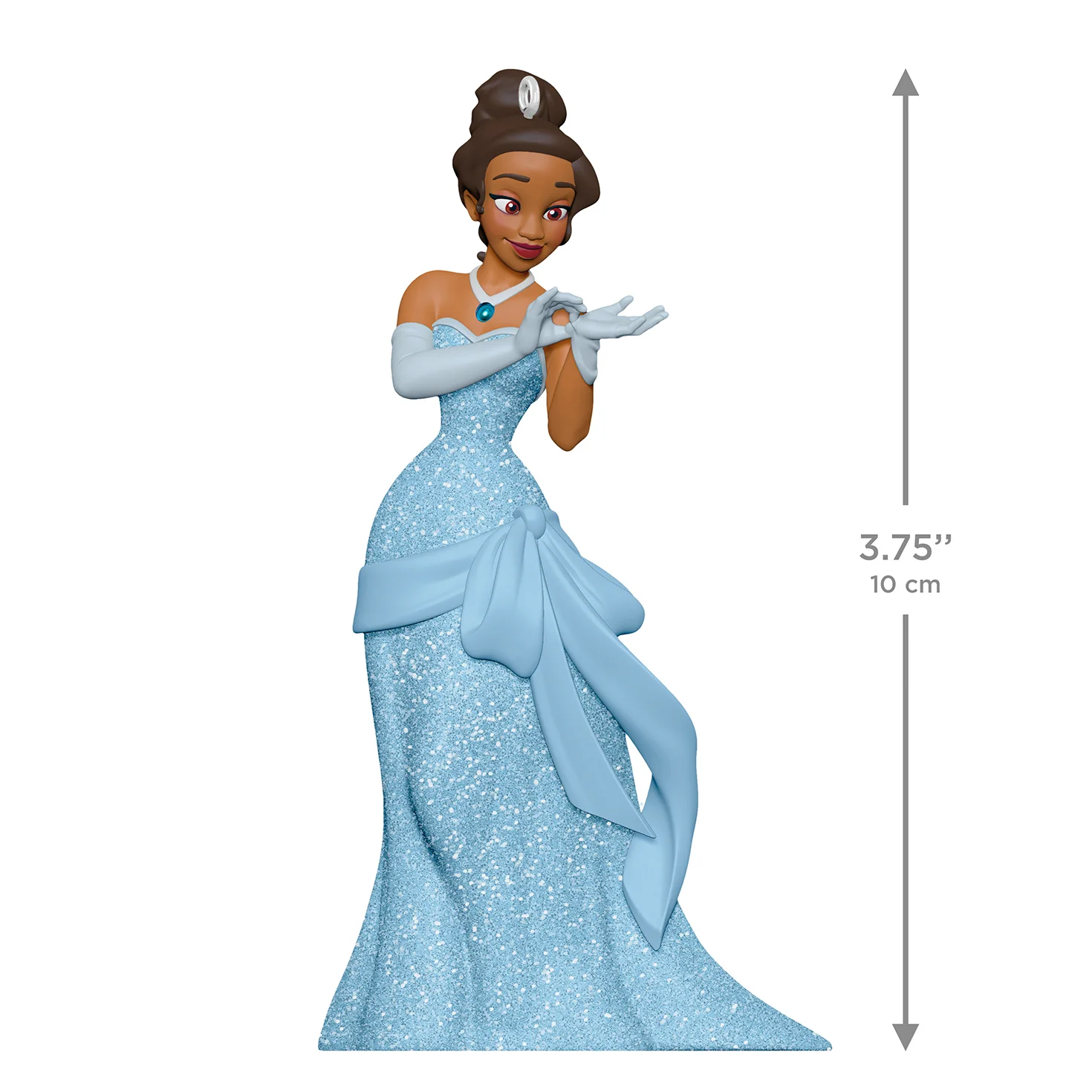 Disney The Princess and the Frog A Beauty in Blue — 2026 Hallmark Keepsake Christmas Ornament - Image 6