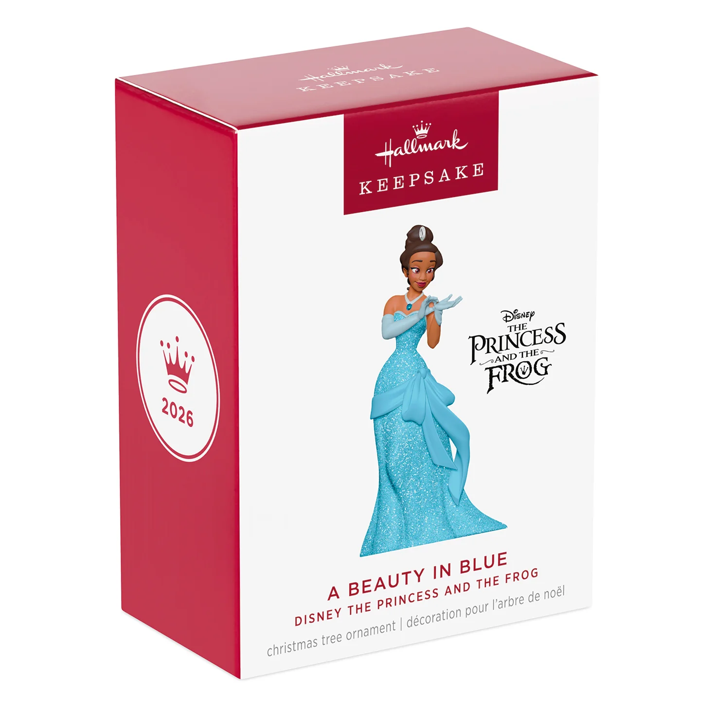 Disney The Princess and the Frog A Beauty in Blue — 2026 Hallmark Keepsake Christmas Ornament - Image 7