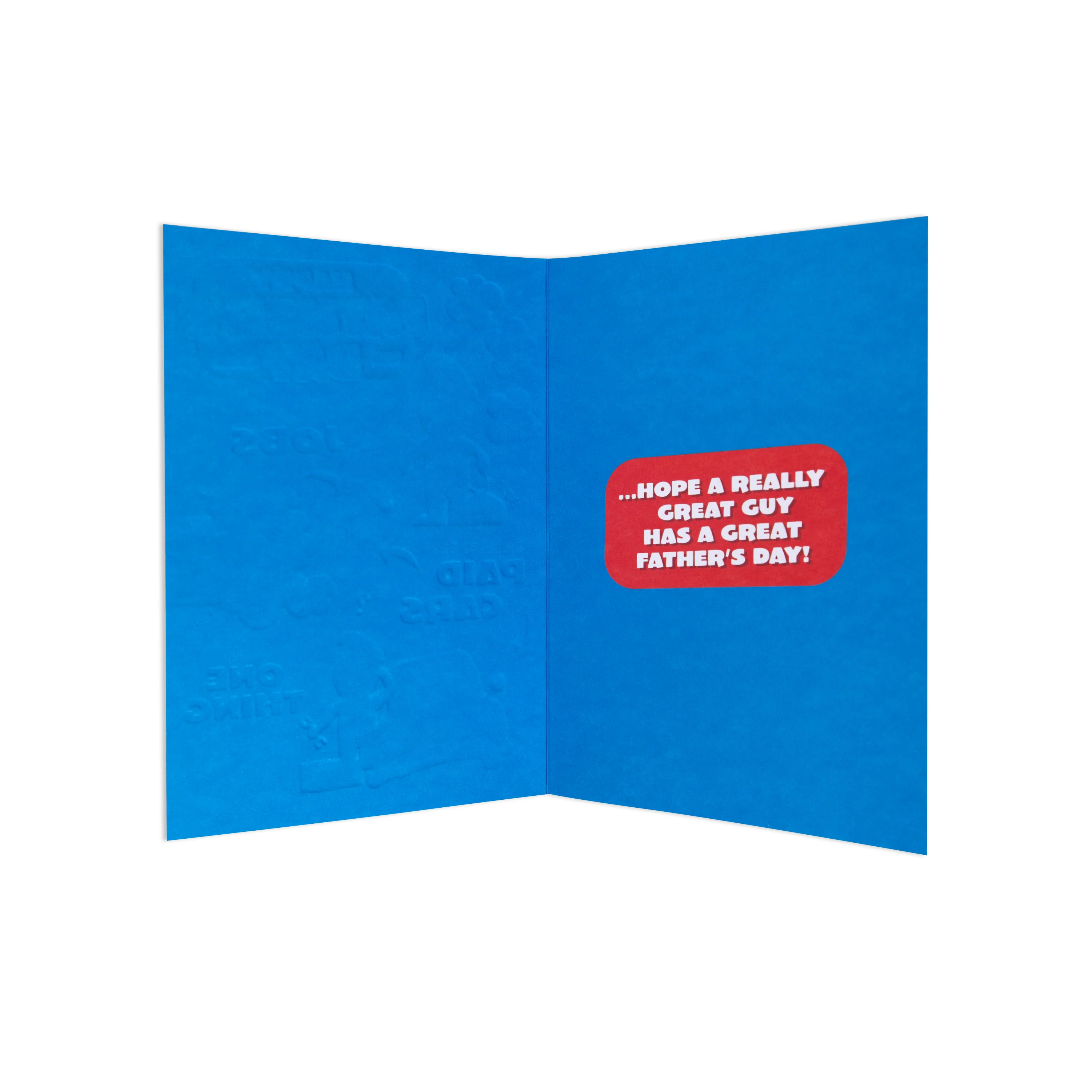 Hallmark Father's Day Card - Really Great Guy (Funny) - Image 2