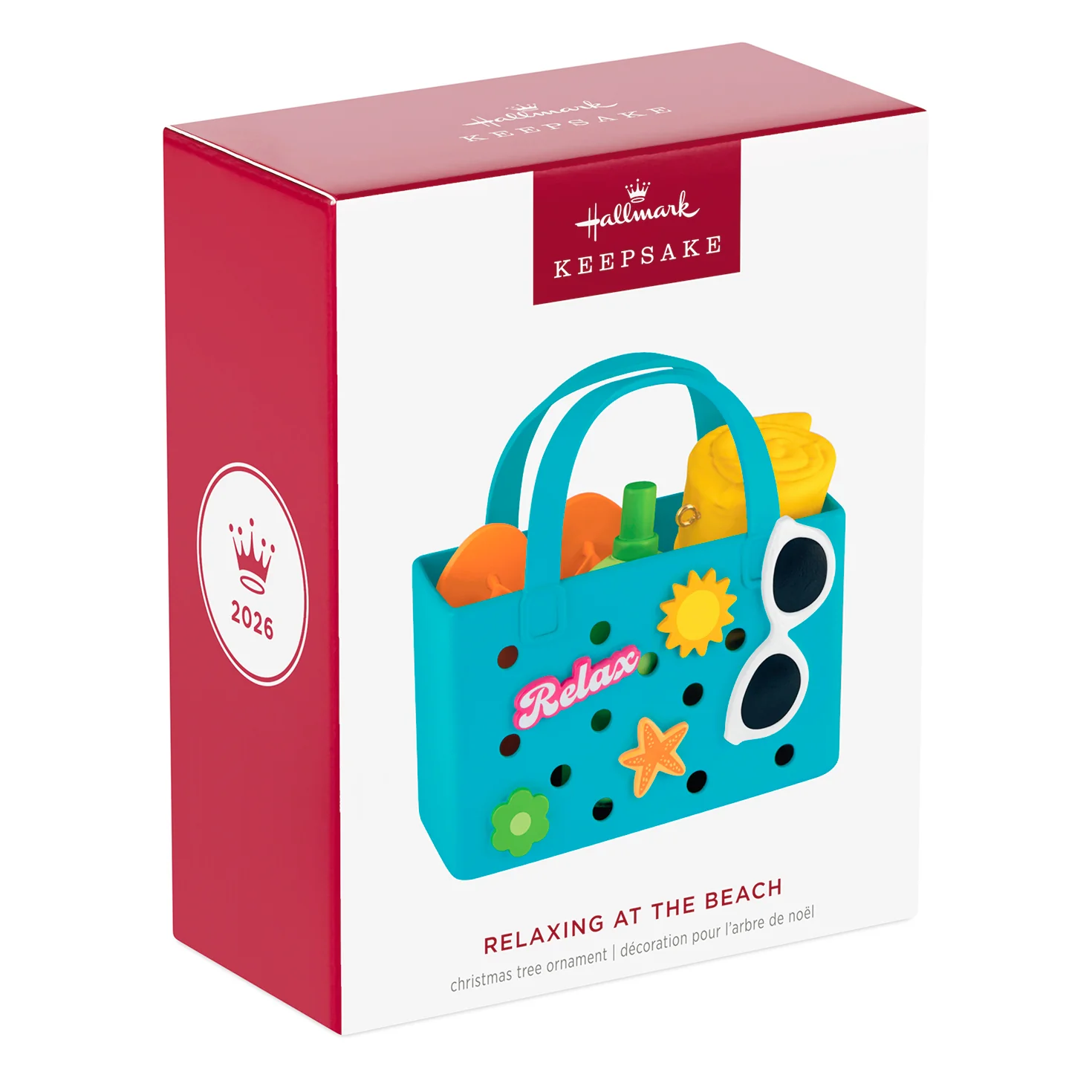 Relaxing at the Beach — 2026 Hallmark Keepsake Christmas Ornament - Image 7
