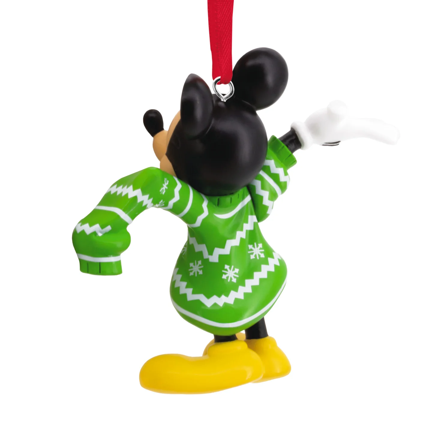 Hallmark Christmas Ornament - Disney Mickey Mouse in Christmas Sweater - Image 4