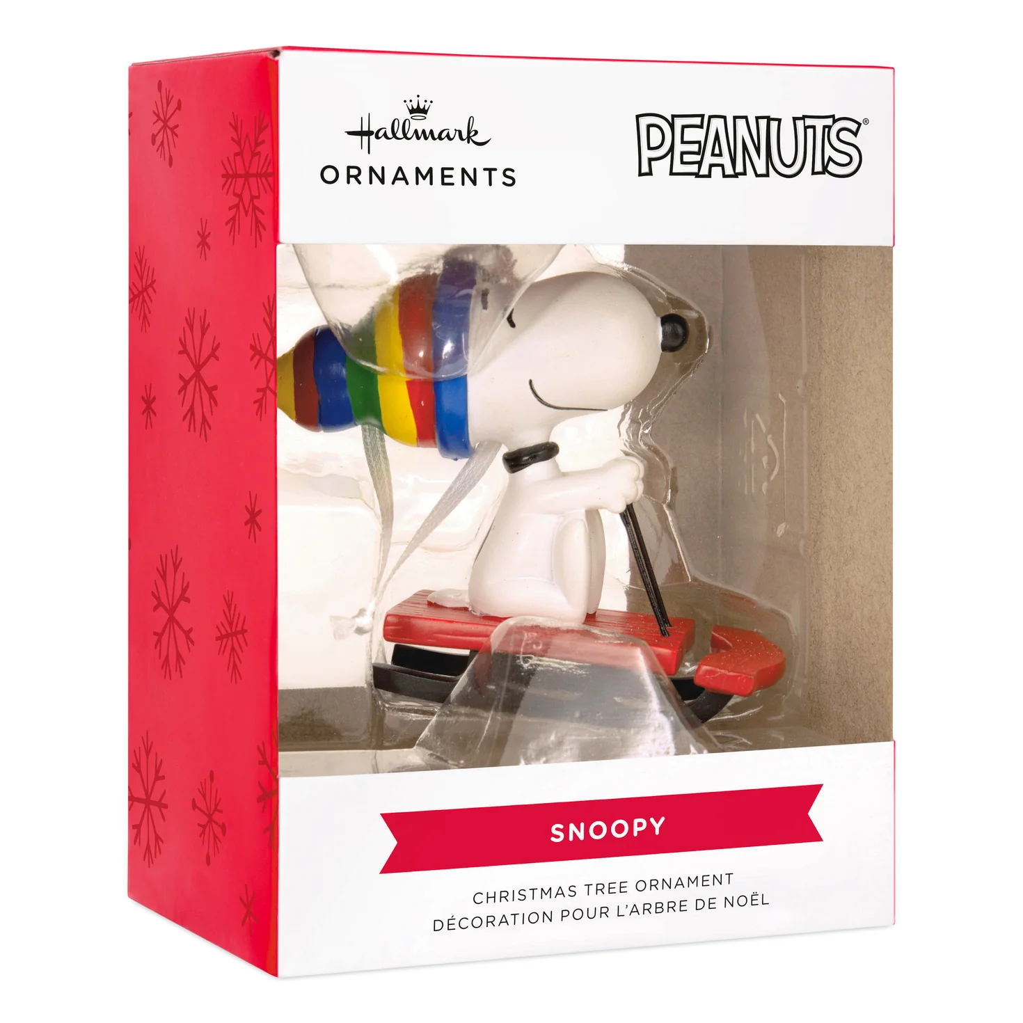 Peanuts® Snoopy Sledding — Hallmark Christmas Ornament - Image 5