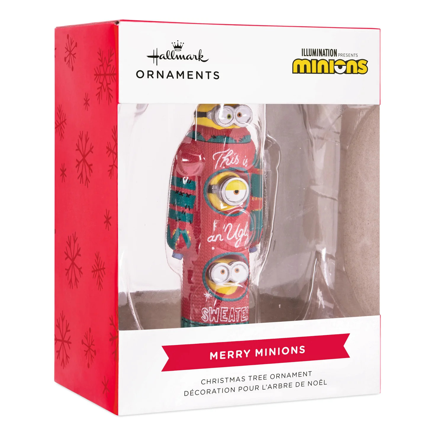 Hallmark Christmas Ornament - Minions Bob, Kevin and Stuart the Minions in Ugly Christmas Sweater - Image 5