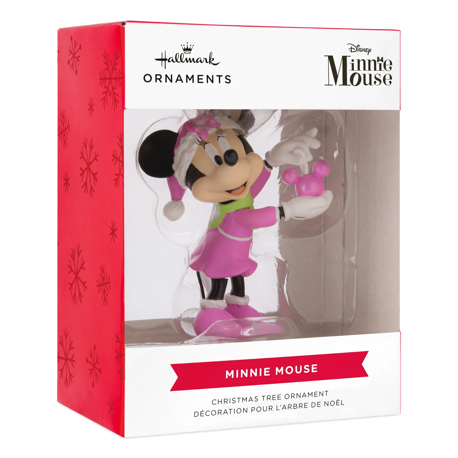 Hallmark Christmas Ornament - Disney Minnie Mouse Holding Ornament - Image 5