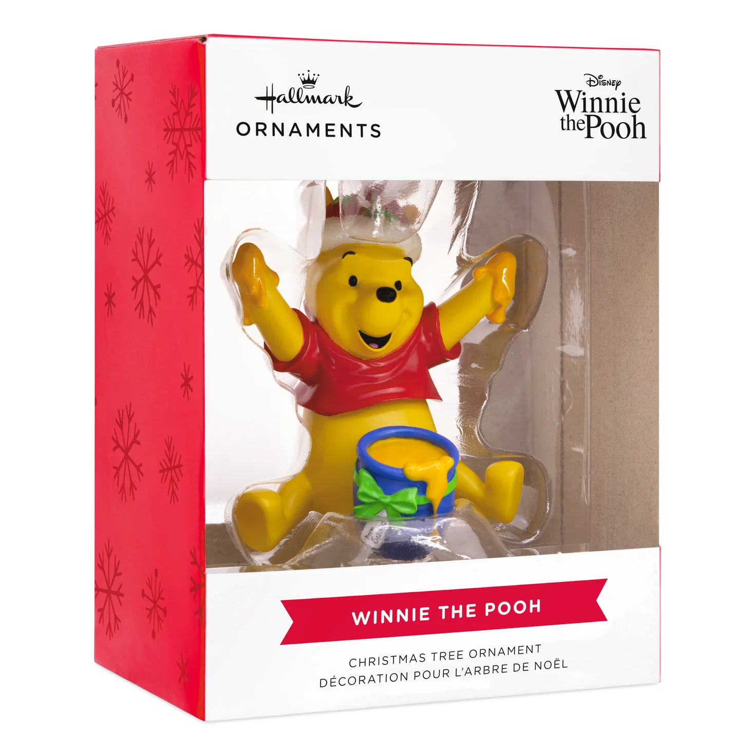 Hallmark Christmas Ornament - Disney Winnie the Pooh Santa Winnie the Pooh With Honey Pot - Image 5