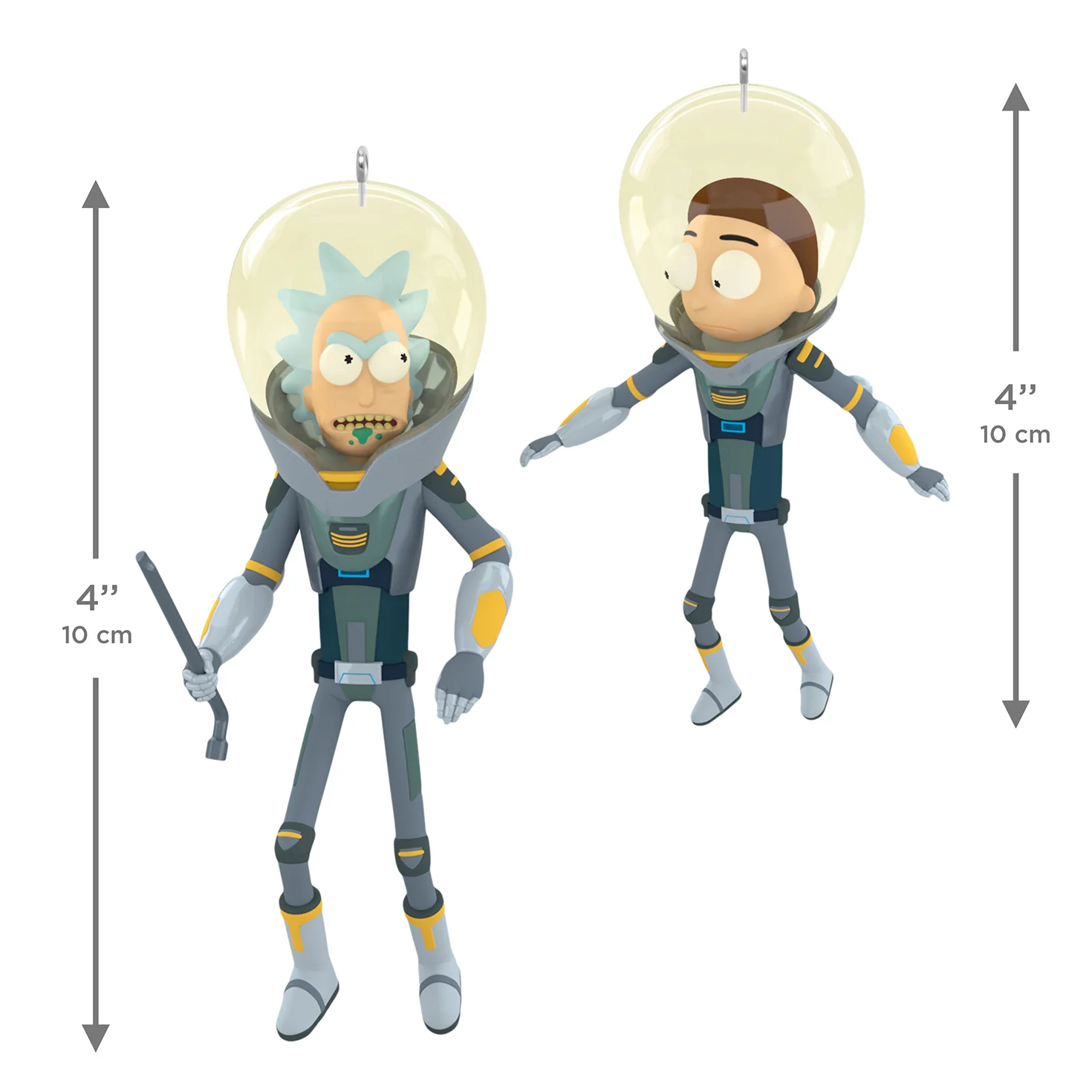 Rick and Morty "Get Back in the Car, Morty!" Ornaments, Set of 2 — 2026 Hallmark Keepsake Christmas Ornament - Image 6